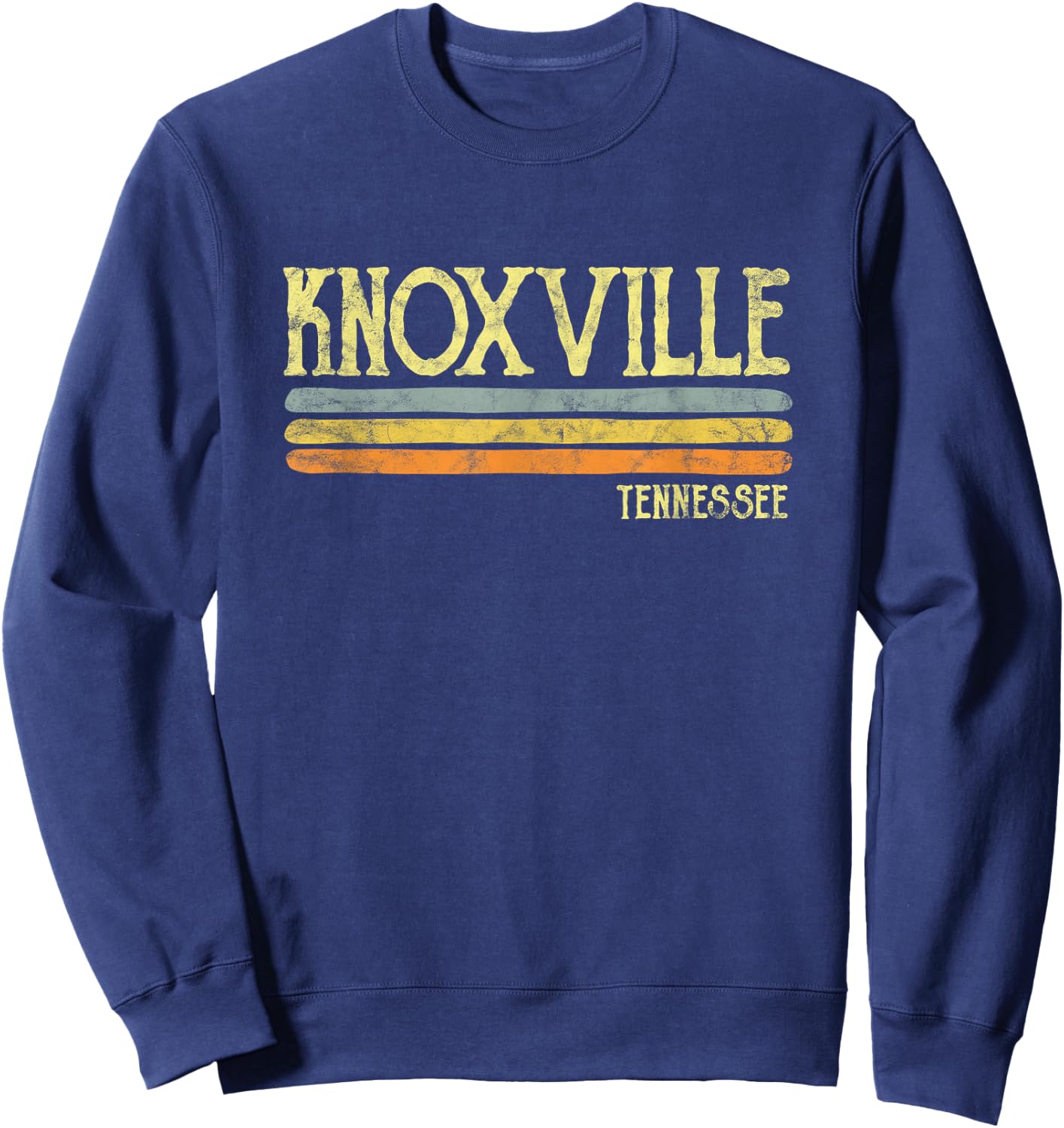 Vintage Knoxville Tennessee Tn Love Gift Souvenir Sweatshirt - Sweatshirt | Navy