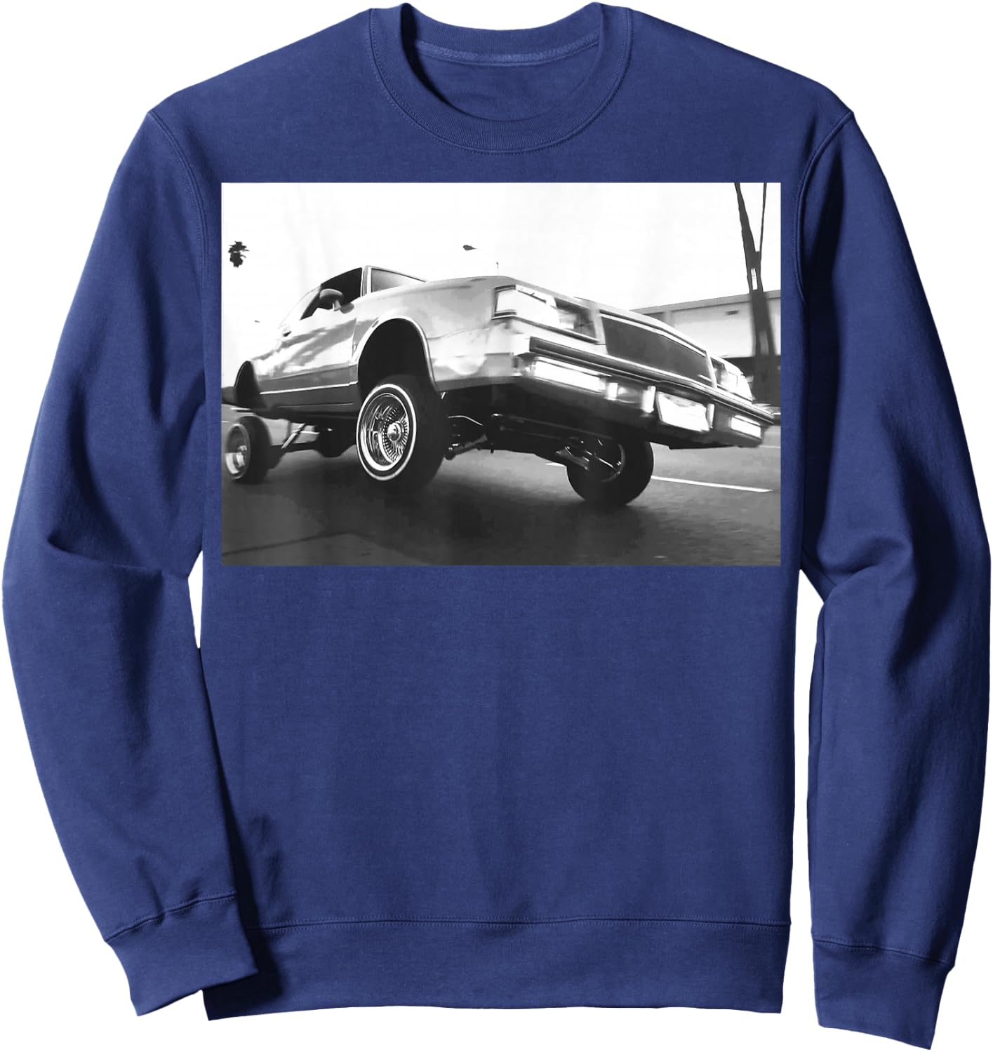 Lowrider 3 Wheeling three wheel motion Sweatshirt - Sweatshirt | Navy
