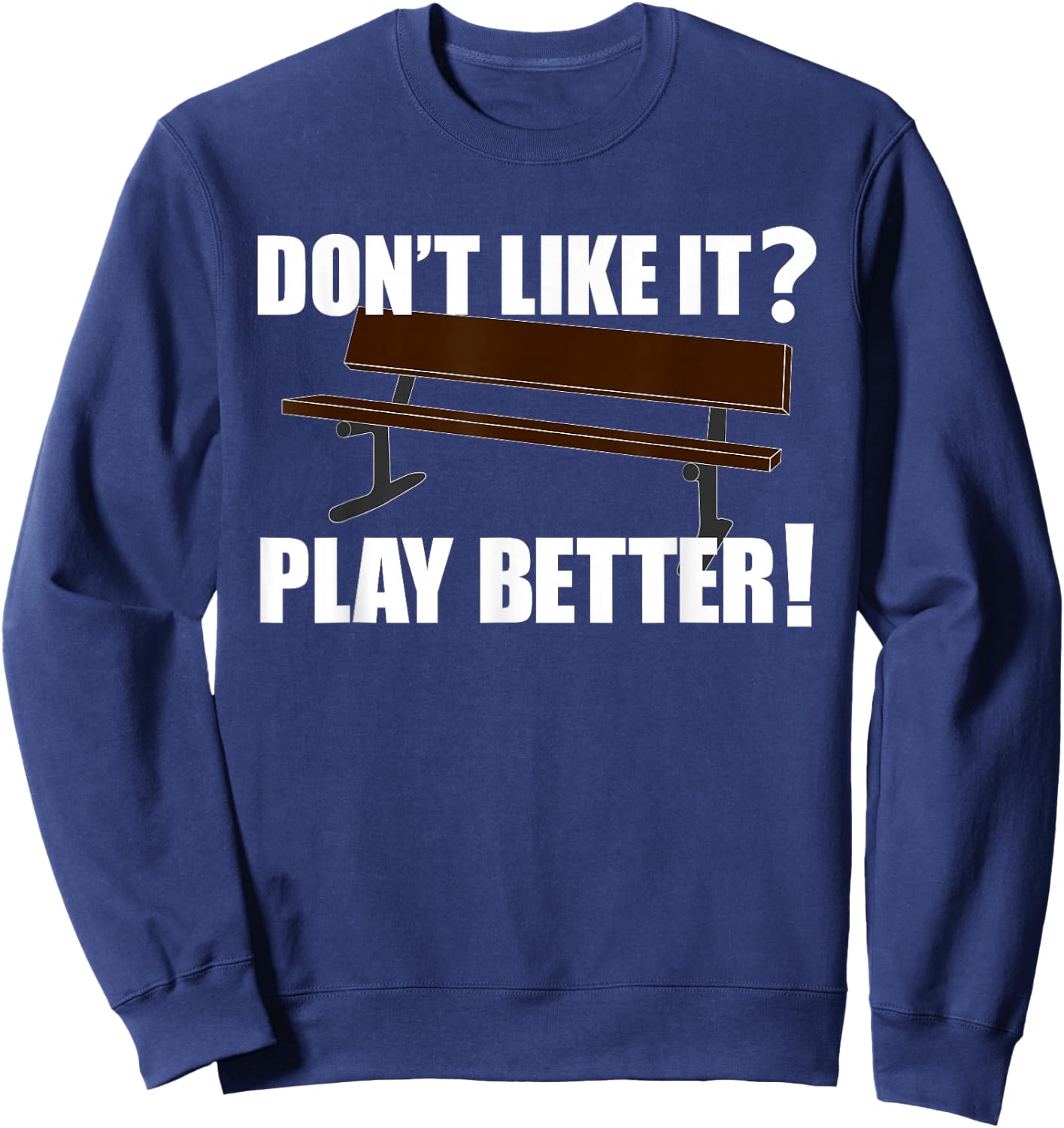 Funny Basketball Coach Gift Word Hard Motivational Saying Sweatshirt - Sweatshirt | Navy