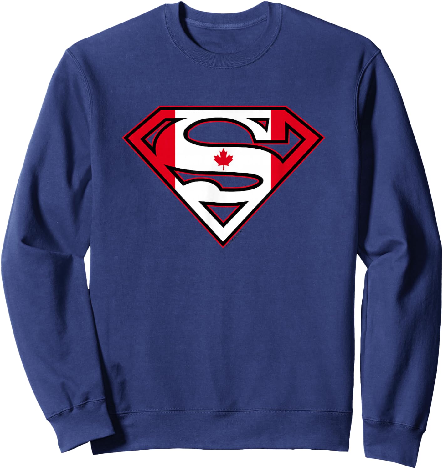 Superman Canadian Shield Sweatshirt - Sweatshirt | Navy