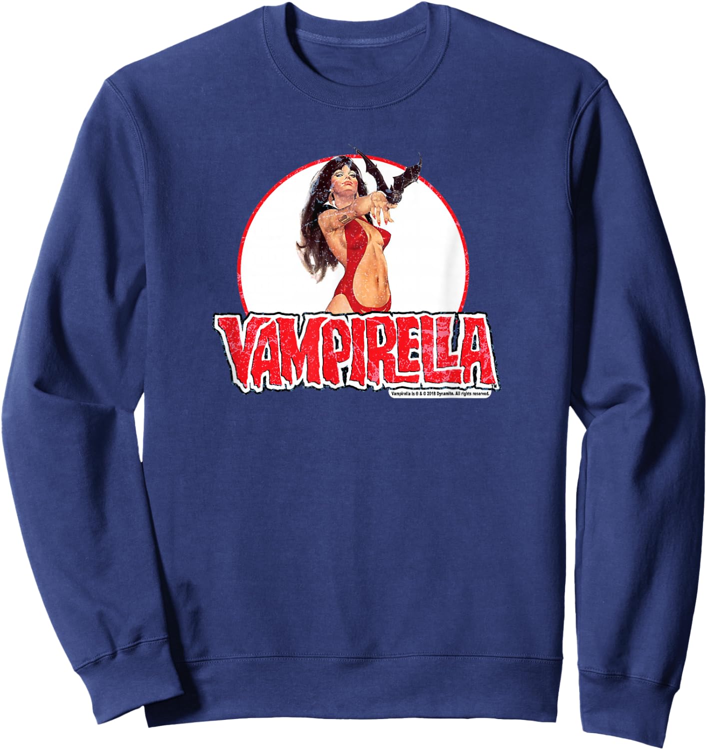 Vampirella 'Classic Art' Sweatshirt - Sweatshirt | Navy