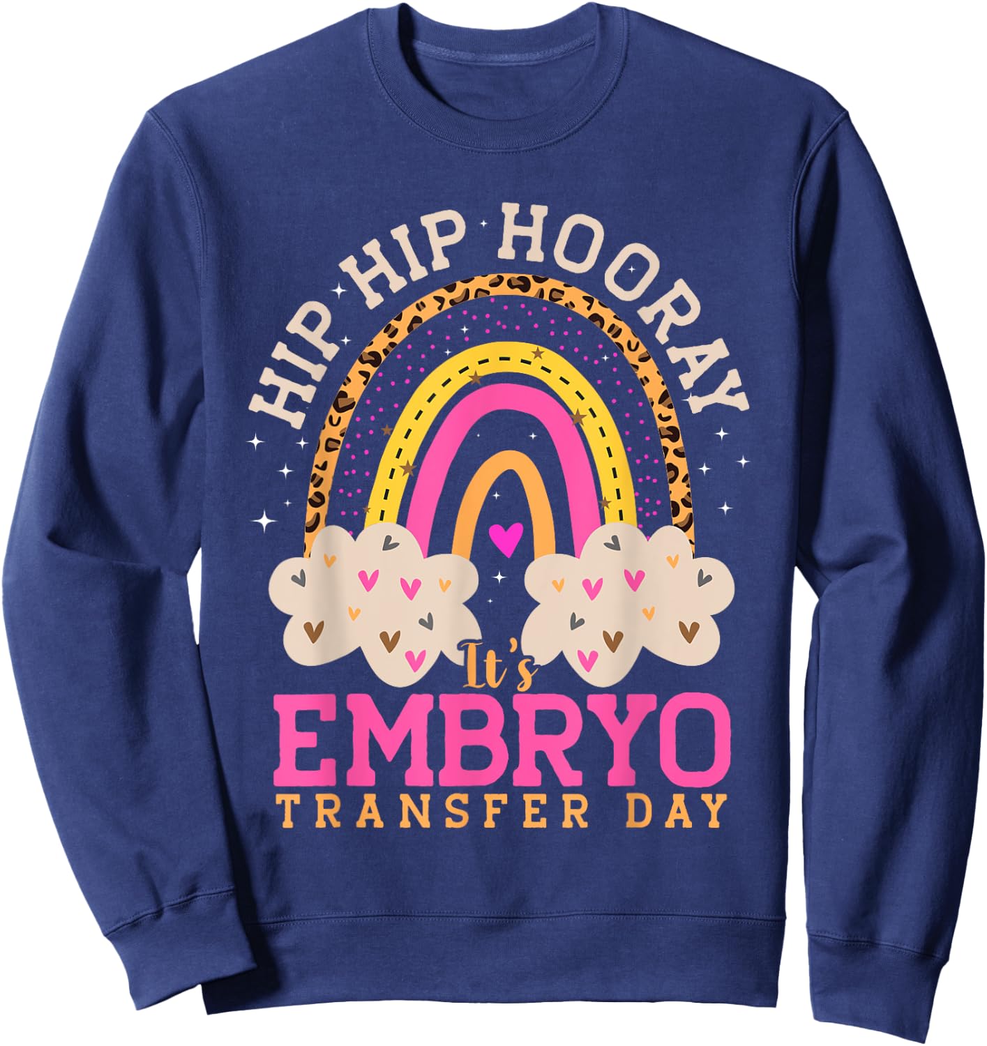 Surrogate Mom, Transfer Day, Surrogacy Pregnancy & Surro Mom Sweatshirt - Sweatshirt | Navy