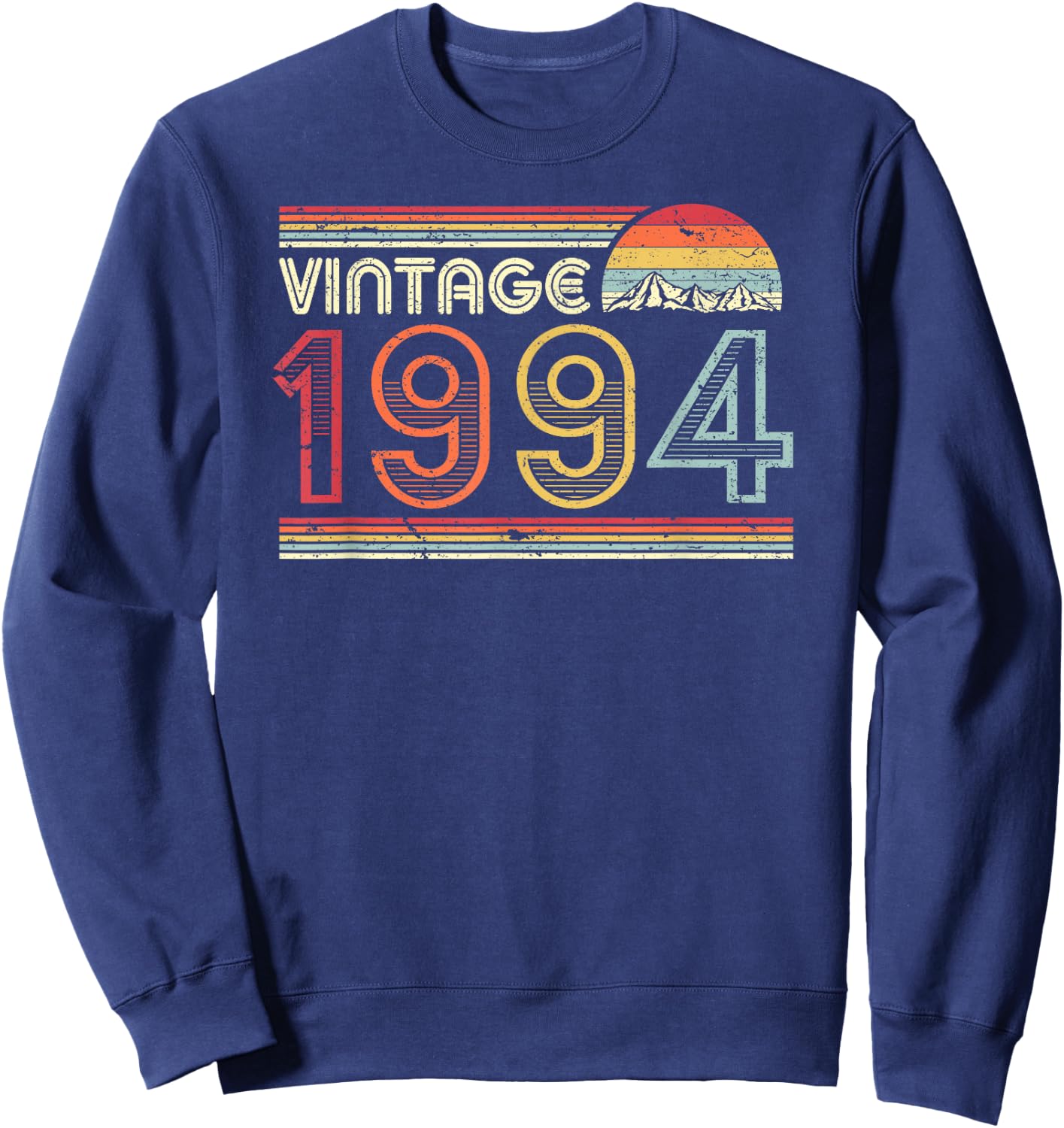 1994 Vintage Shirt, Birthday Gift . Retro Style Sweatshirt - Sweatshirt | Navy