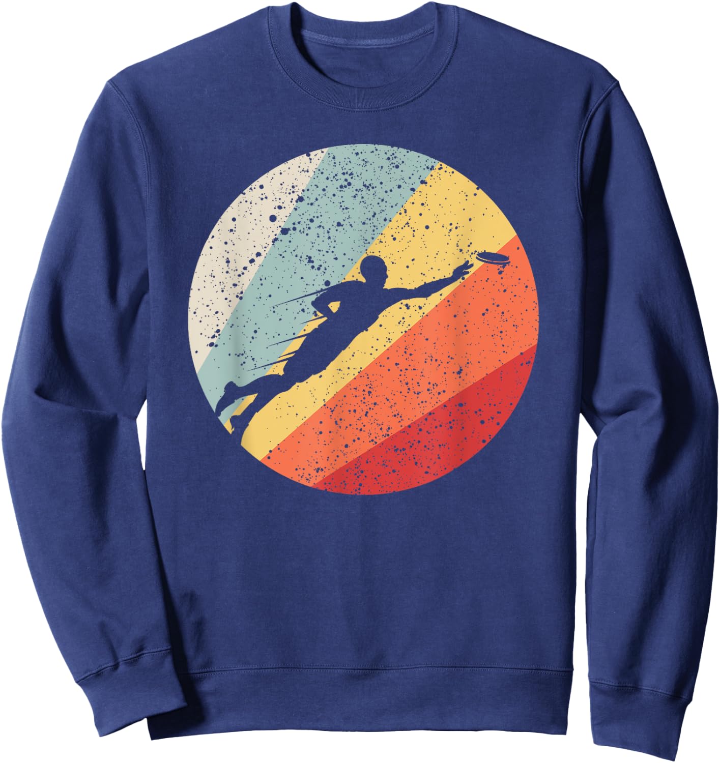 Ultimate Frisbee Shirt Perfect Gift Frisbee Team Players Sweatshirt - Sweatshirt | Navy