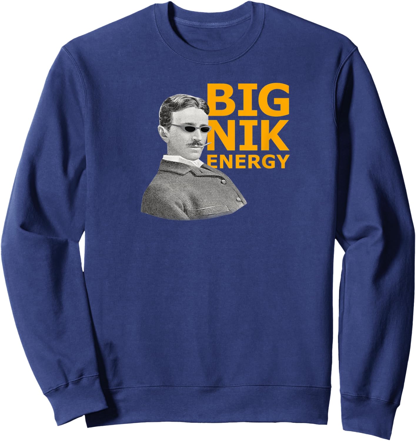 Big Nik Energy Sweatshirt - Sweatshirt | Navy