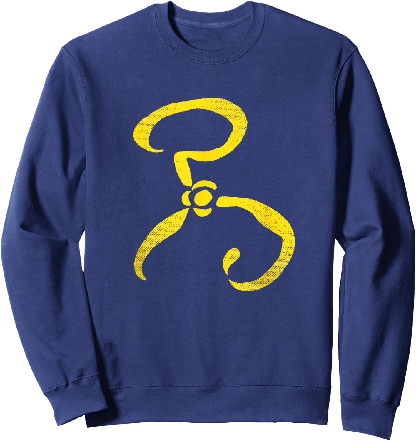 The Yellow Sign of the King in Yellow - Cthulhu Mythos Shirt Sweatshirt - Sweatshirt | Navy