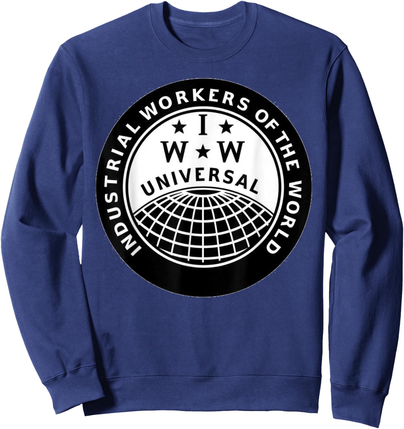 IWW Logo Shirt! Sweatshirt - Sweatshirt | Navy