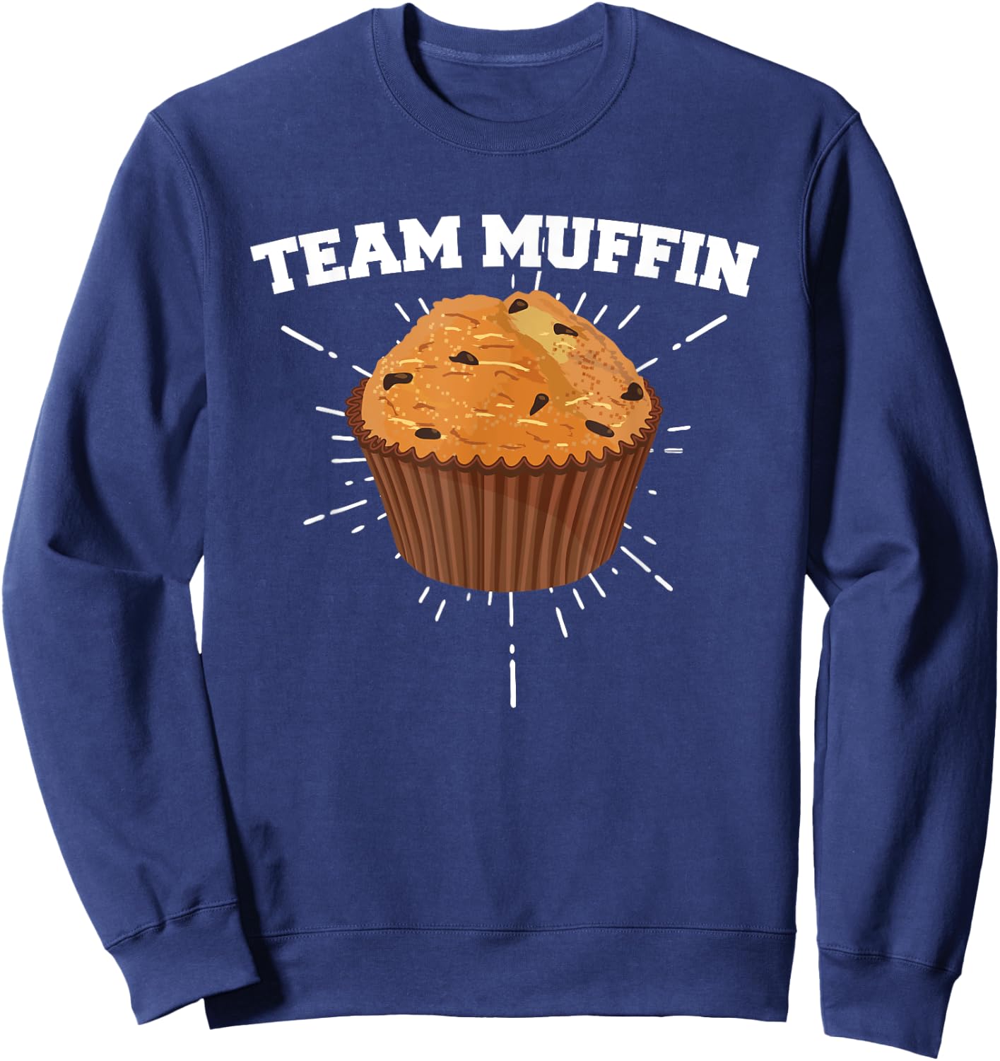 Team Muffin for Cupcake Lovers Sweatshirt - Sweatshirt | Navy