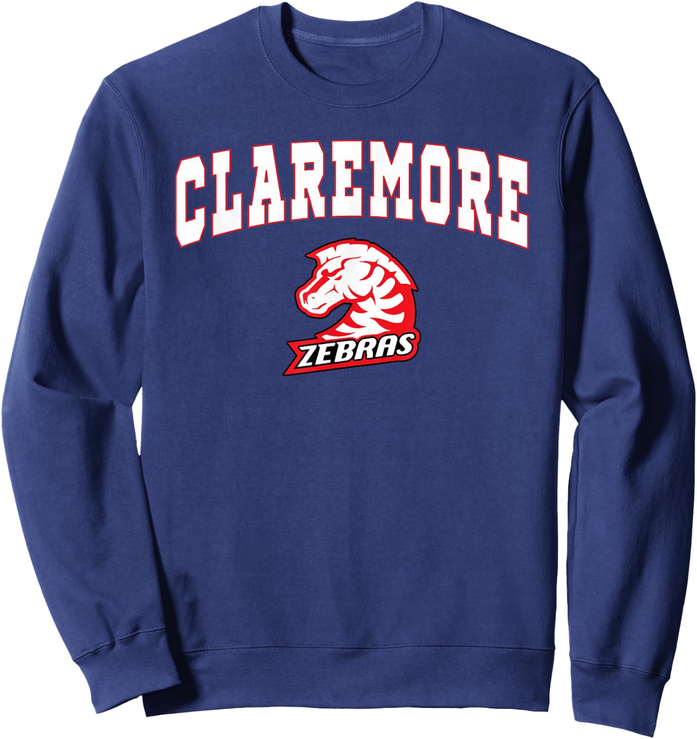 Claremore High School Zebras C2 Sweatshirt - Sweatshirt | Navy