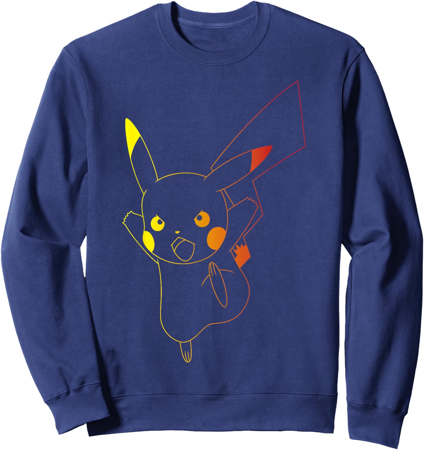 Pokémon - Pikachu Ombre Sweatshirt - Sweatshirt | Navy