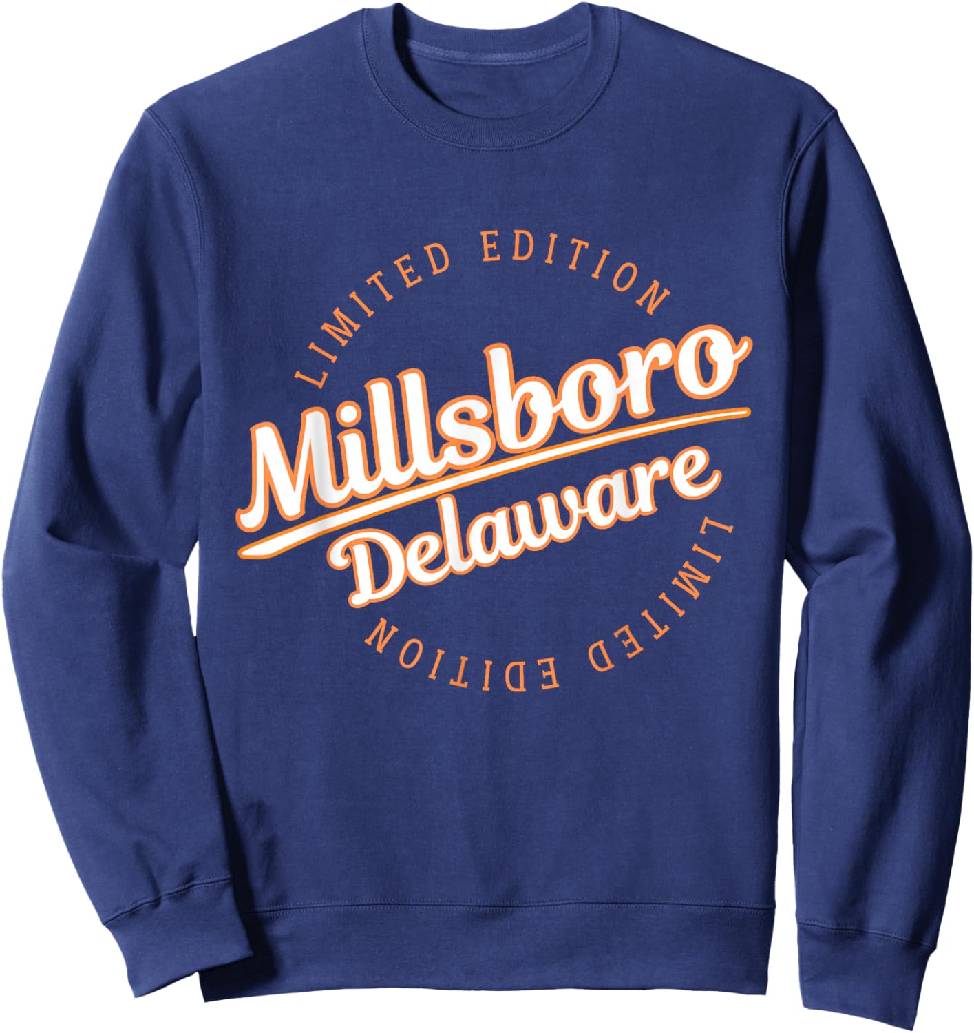 Retro Athletic Millsboro DE Apparel Sweatshirt - Sweatshirt | Navy