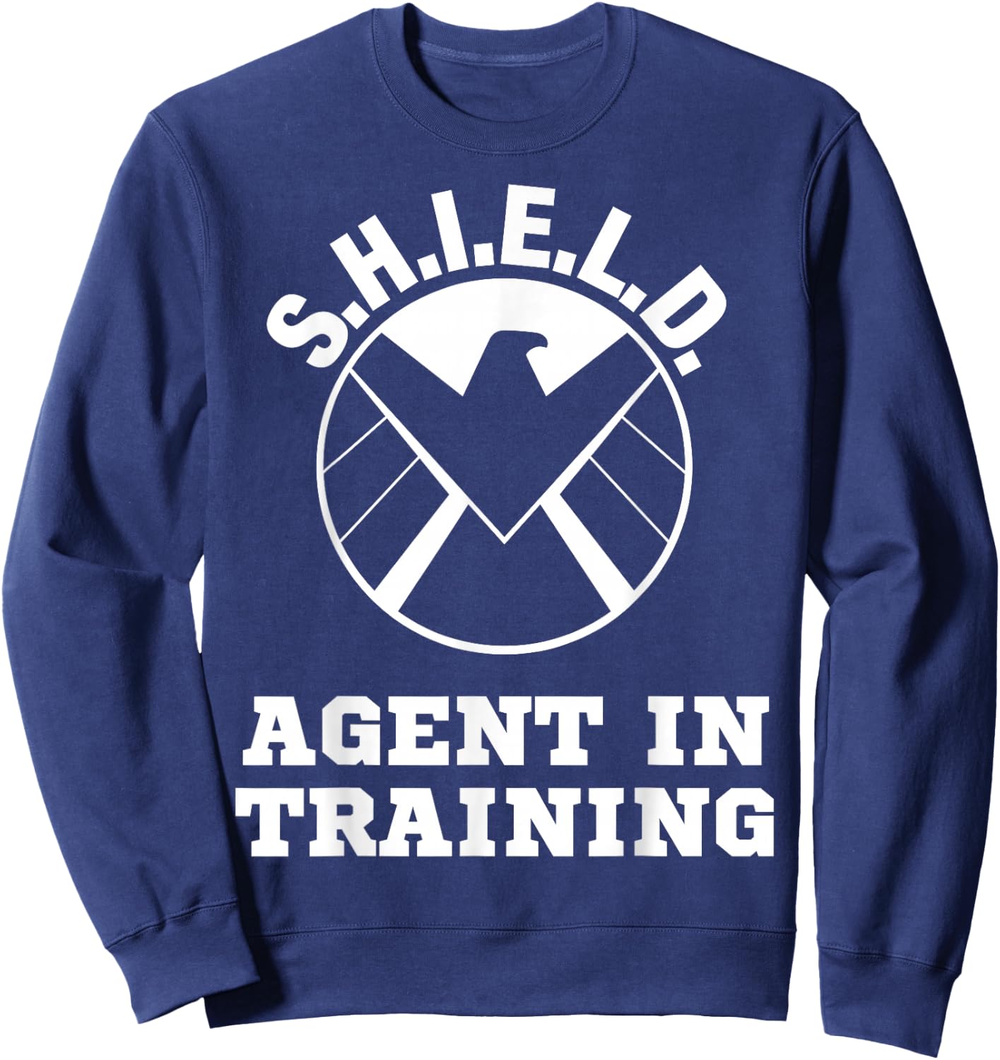 Marvel S.H.I.E.L.D. Agent In Training Eagle Academy Sweatshirt - Sweatshirt | Navy