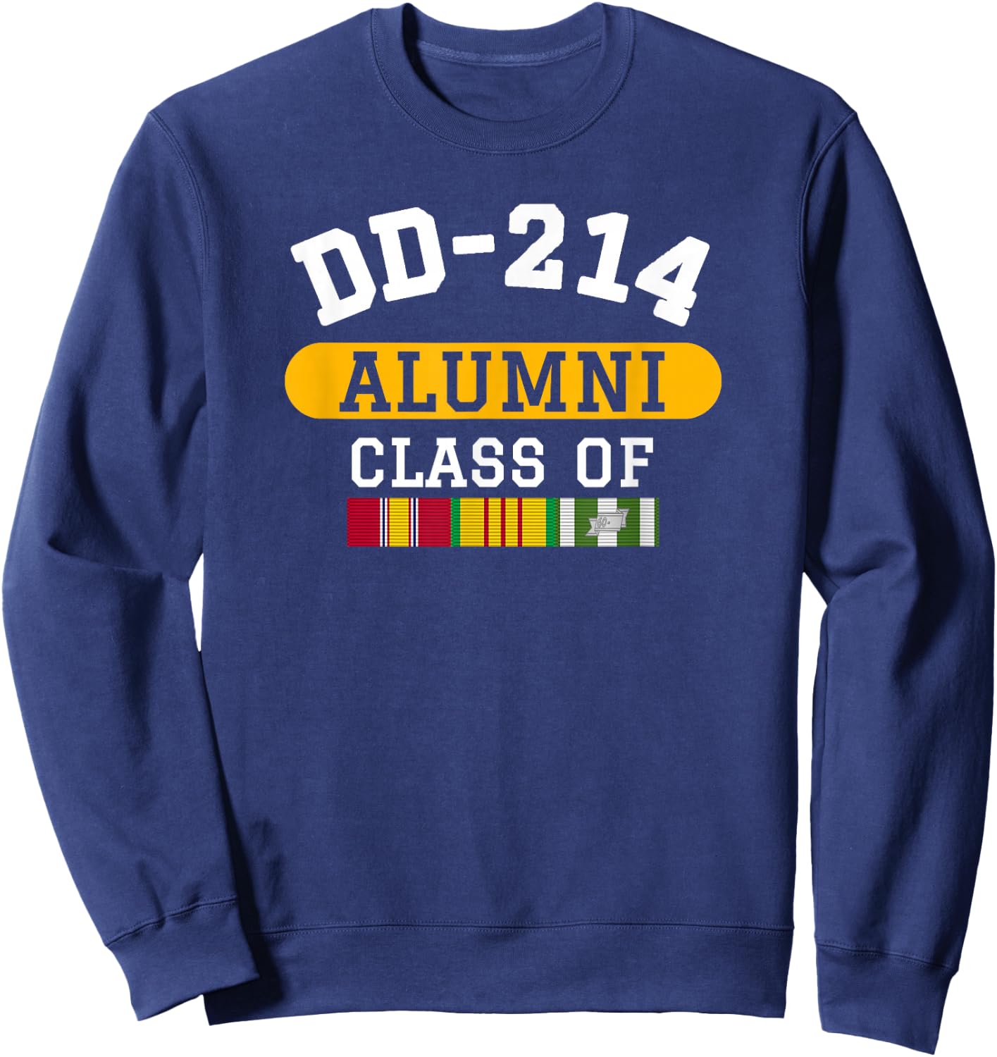 DD-214 Alumni Class of Vietnam Veteran Pride Small Sweatshirt - Sweatshirt | Navy
