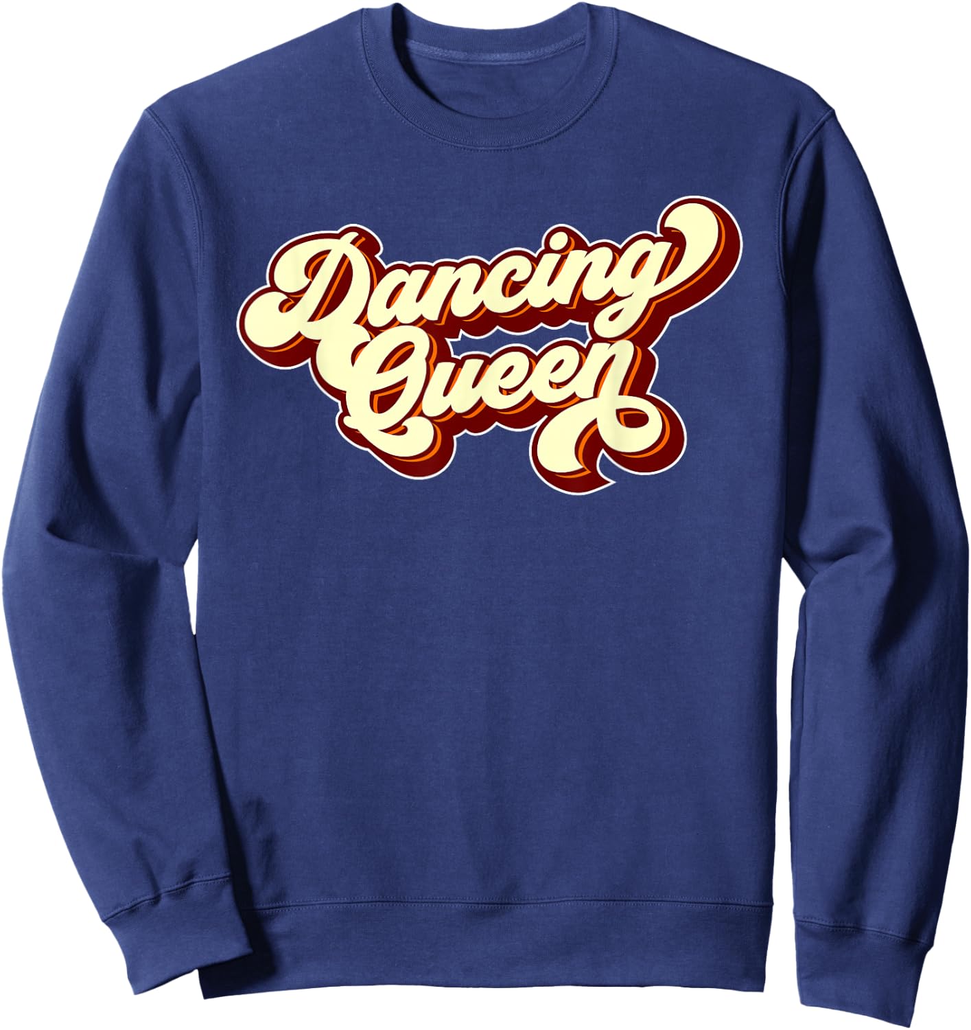 Dancing Queen 70s Disco Sweatshirt - Sweatshirt | Navy