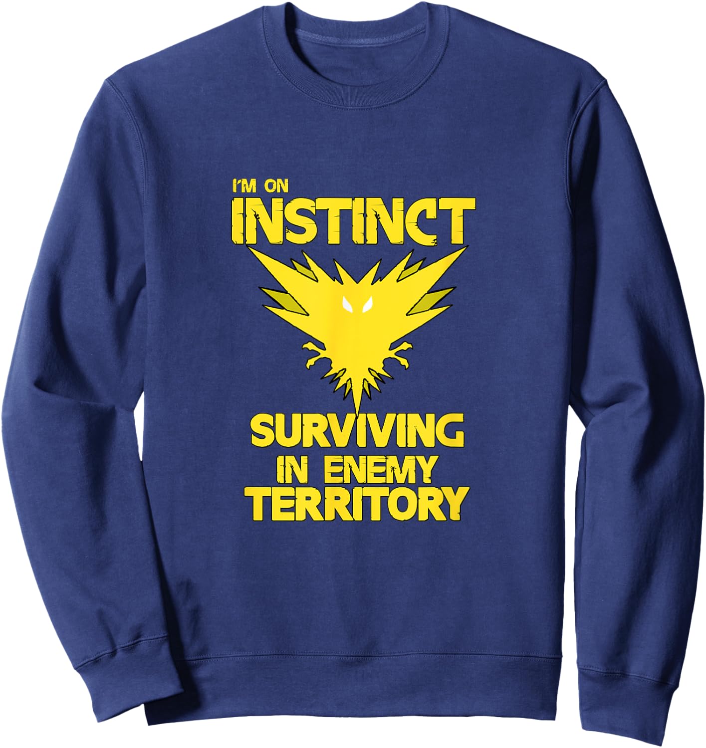 "Survivor" - - Go Instinct Team Sweatshirt - Sweatshirt | Navy