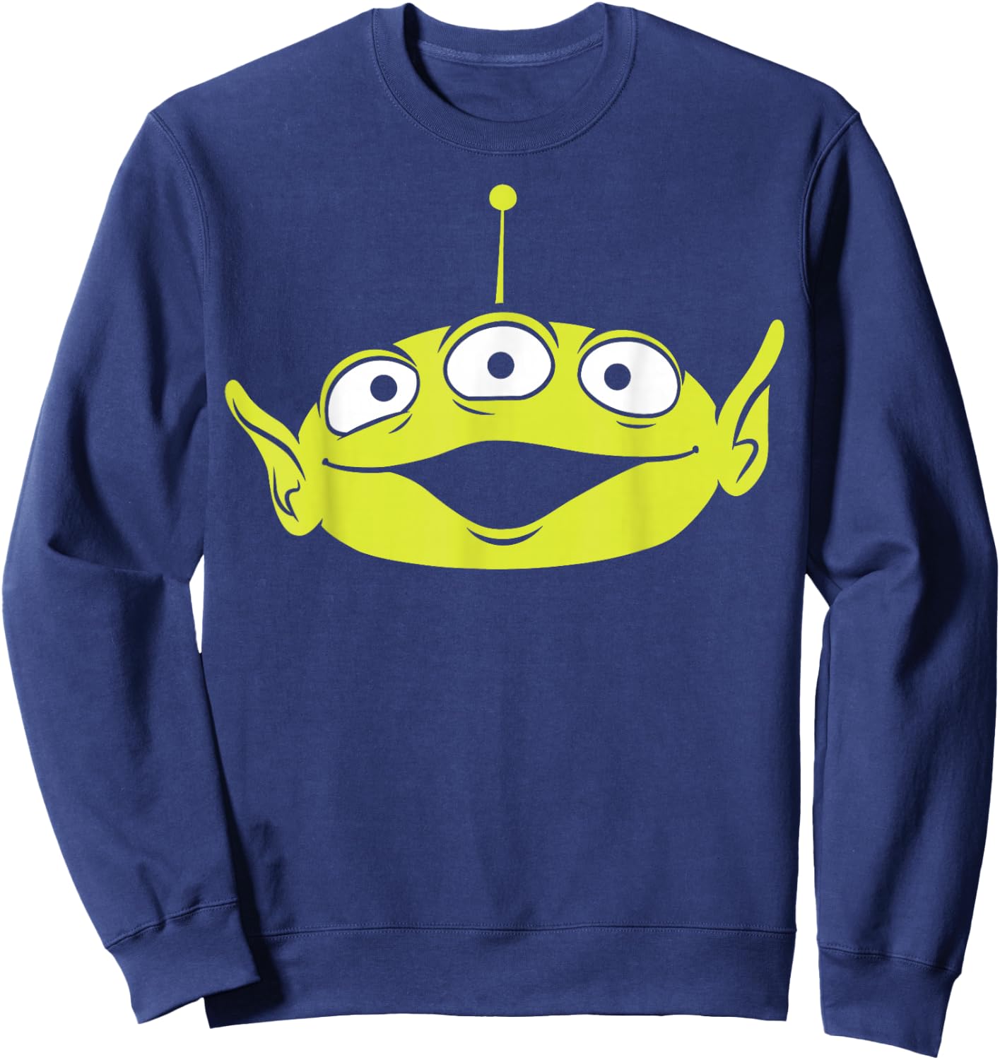 Disney Pixar Toy Story Alien Big Face Sweatshirt - Sweatshirt | Navy