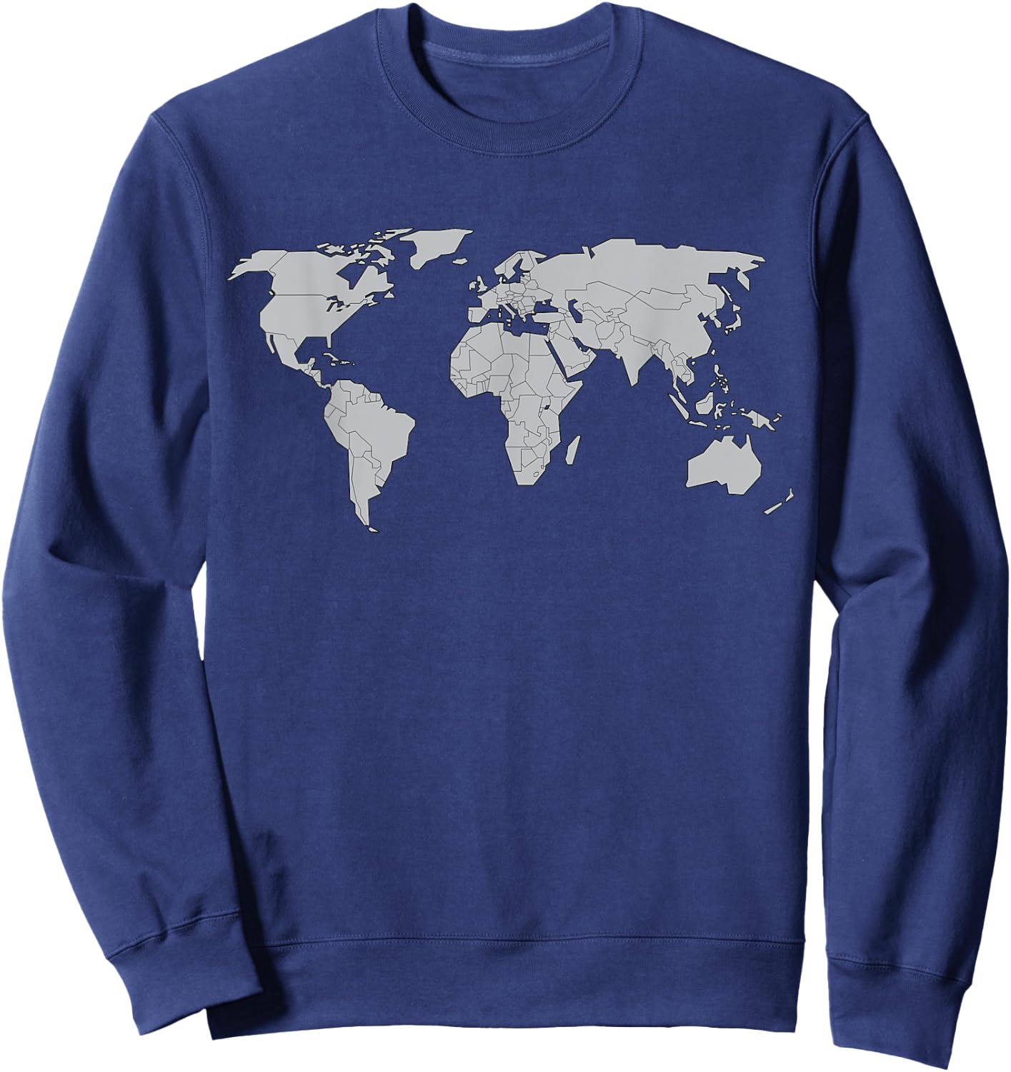 International World Flags Flags World Map Boys Girls Sweatshirt - Sweatshirt | Navy
