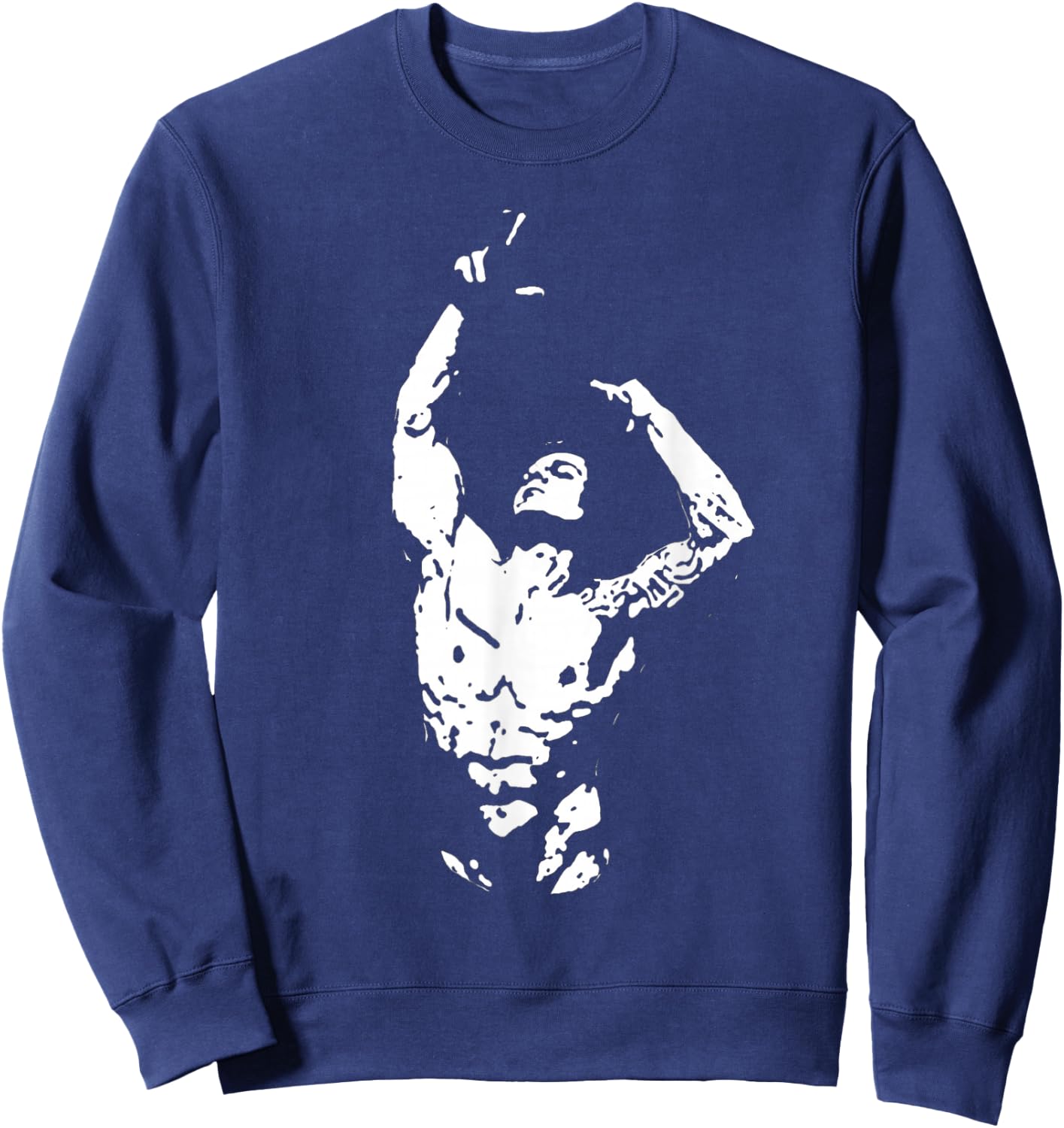 Zyzz Son of Zeus Sweatshirt - Sweatshirt | Navy