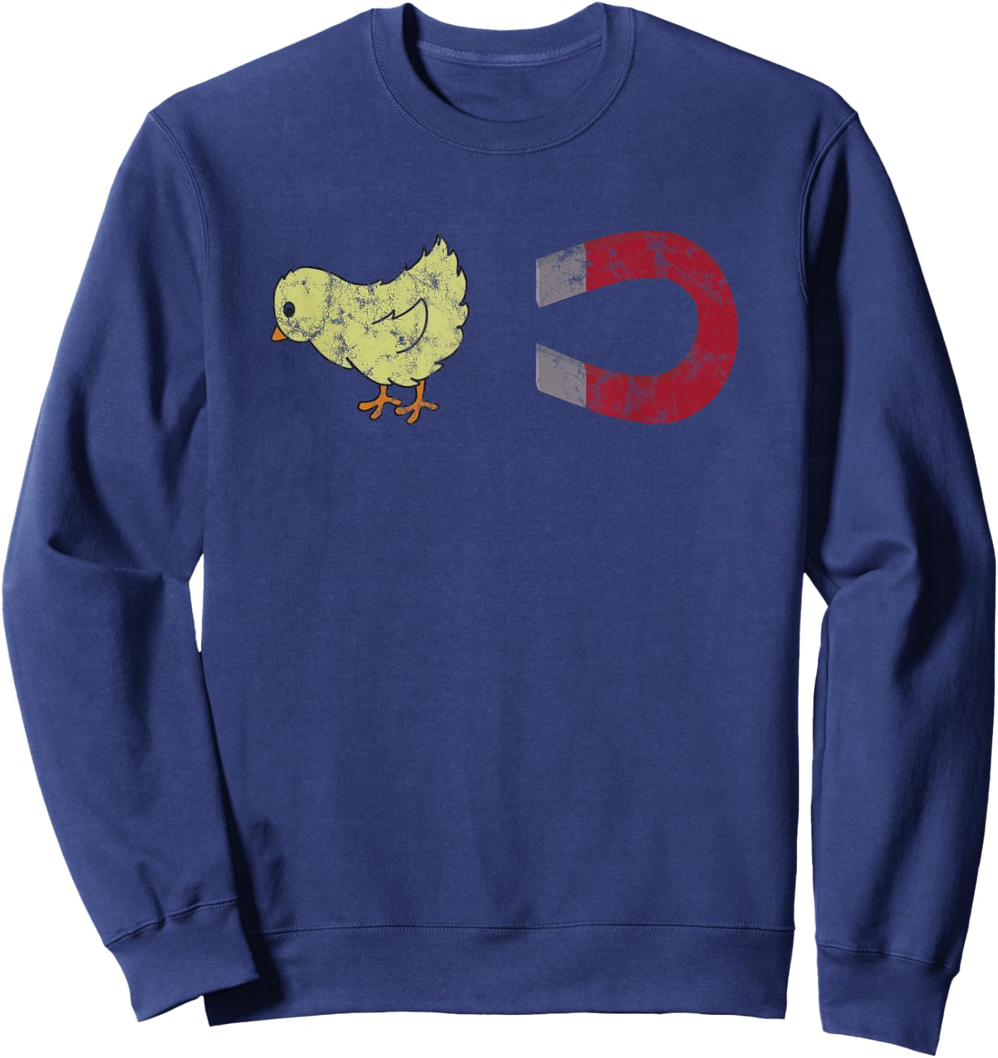 Baby Chick & Magnet Sweatshirt - Sweatshirt | Navy