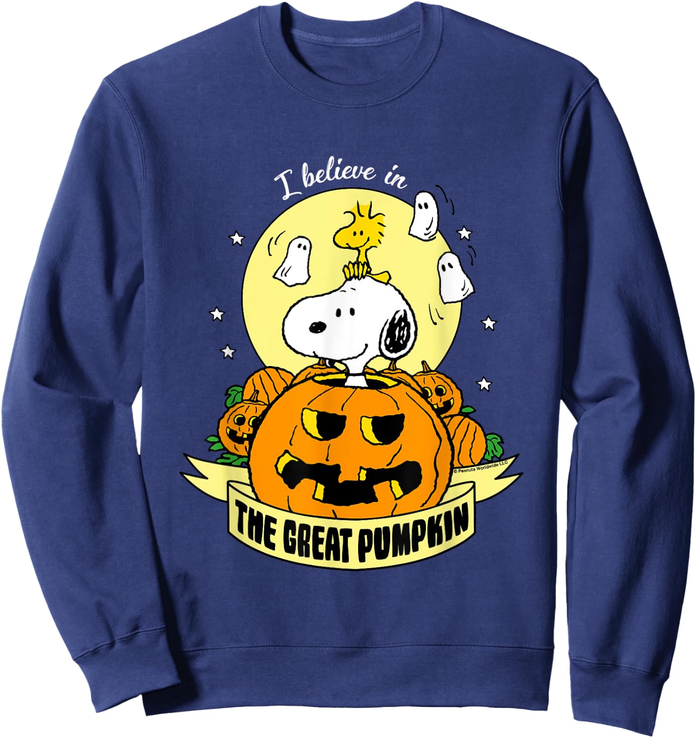 Peanuts Halloween The Great Pumpkin Sweatshirt - Sweatshirt | Navy