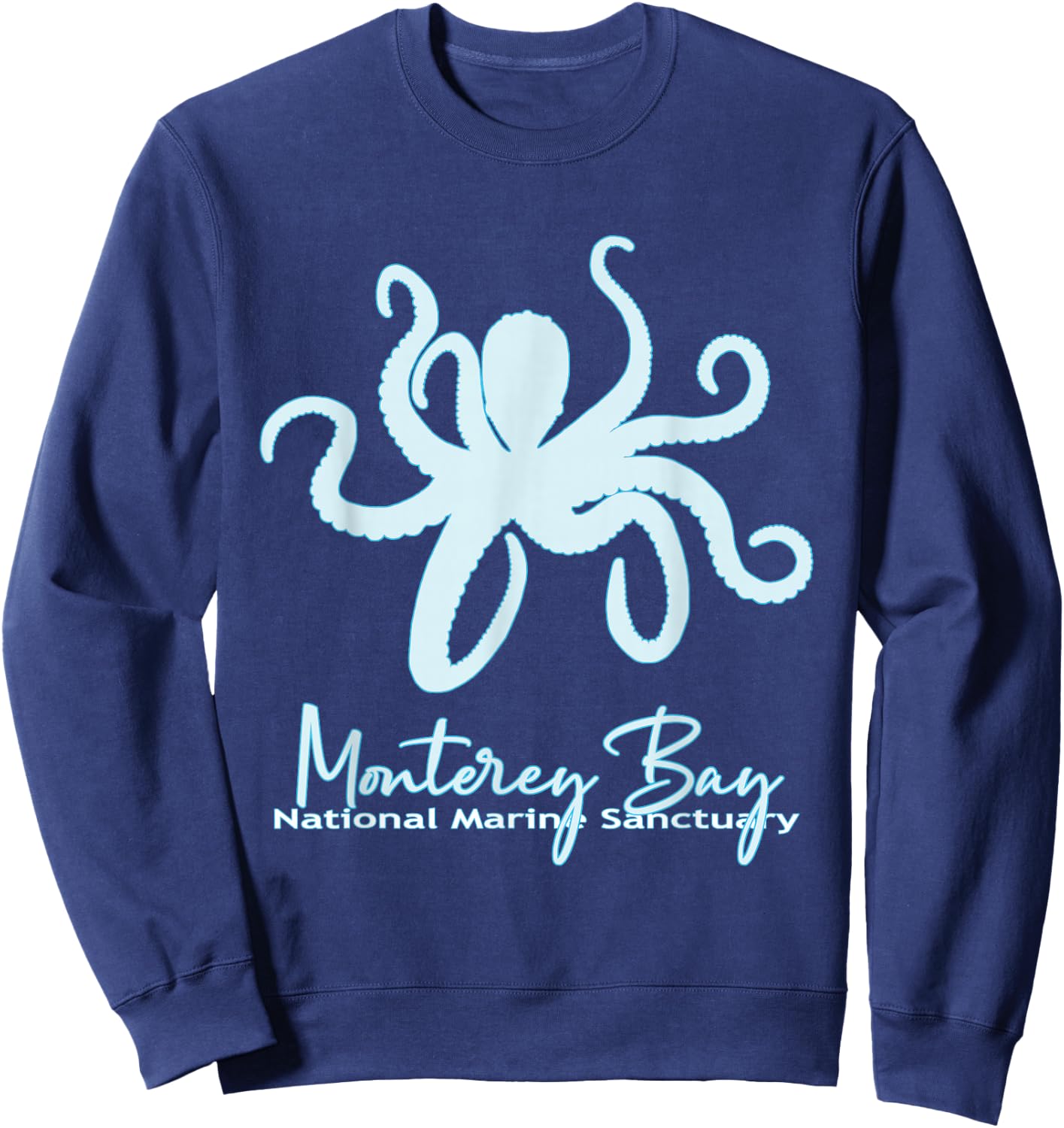 Monterey-Bay California National Marine Sanctuary Souvenir Sweatshirt - Sweatshirt | Navy