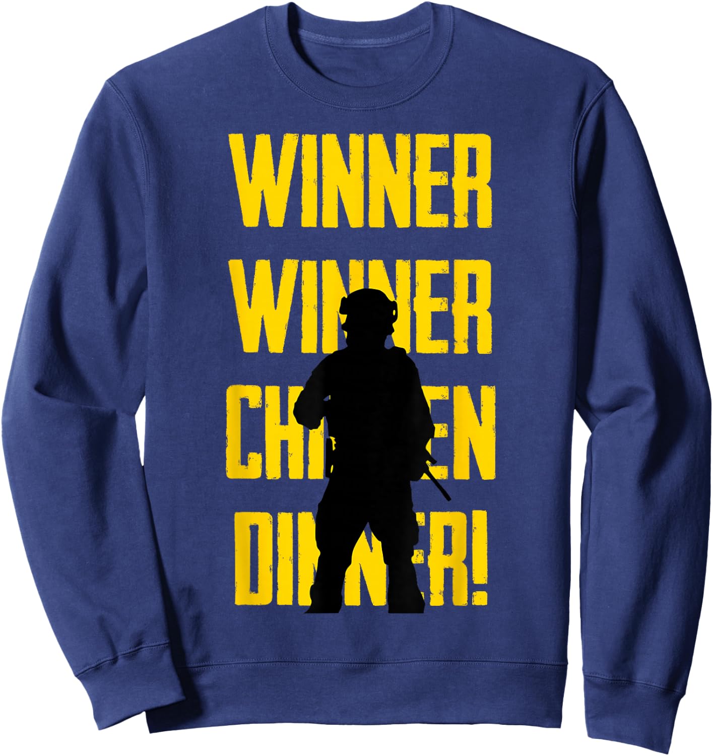 Winner Chicken Dinner BR Gaming Royale Sweatshirt - Sweatshirt | Navy