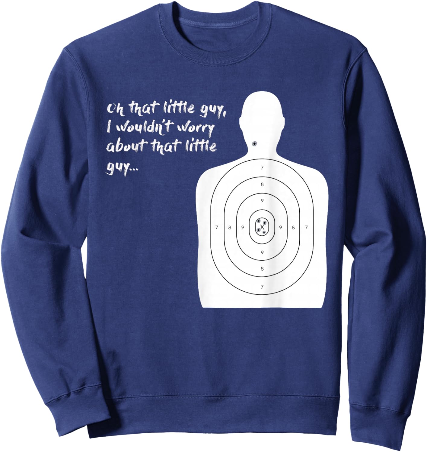 That Little Guy LEO State Trooper Gun Range Super Sweatshirt - Sweatshirt | Navy