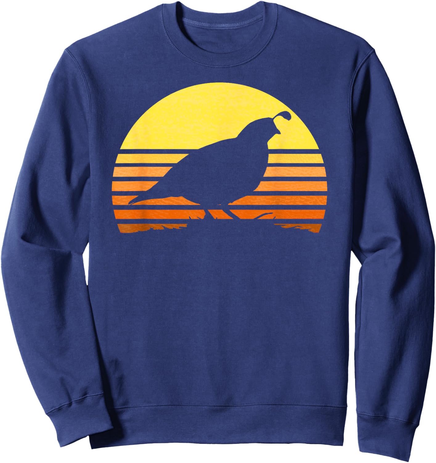 Quail Hunting Upland Bird Game Hunter Shooting Sports Gift Sweatshirt - Sweatshirt | Navy