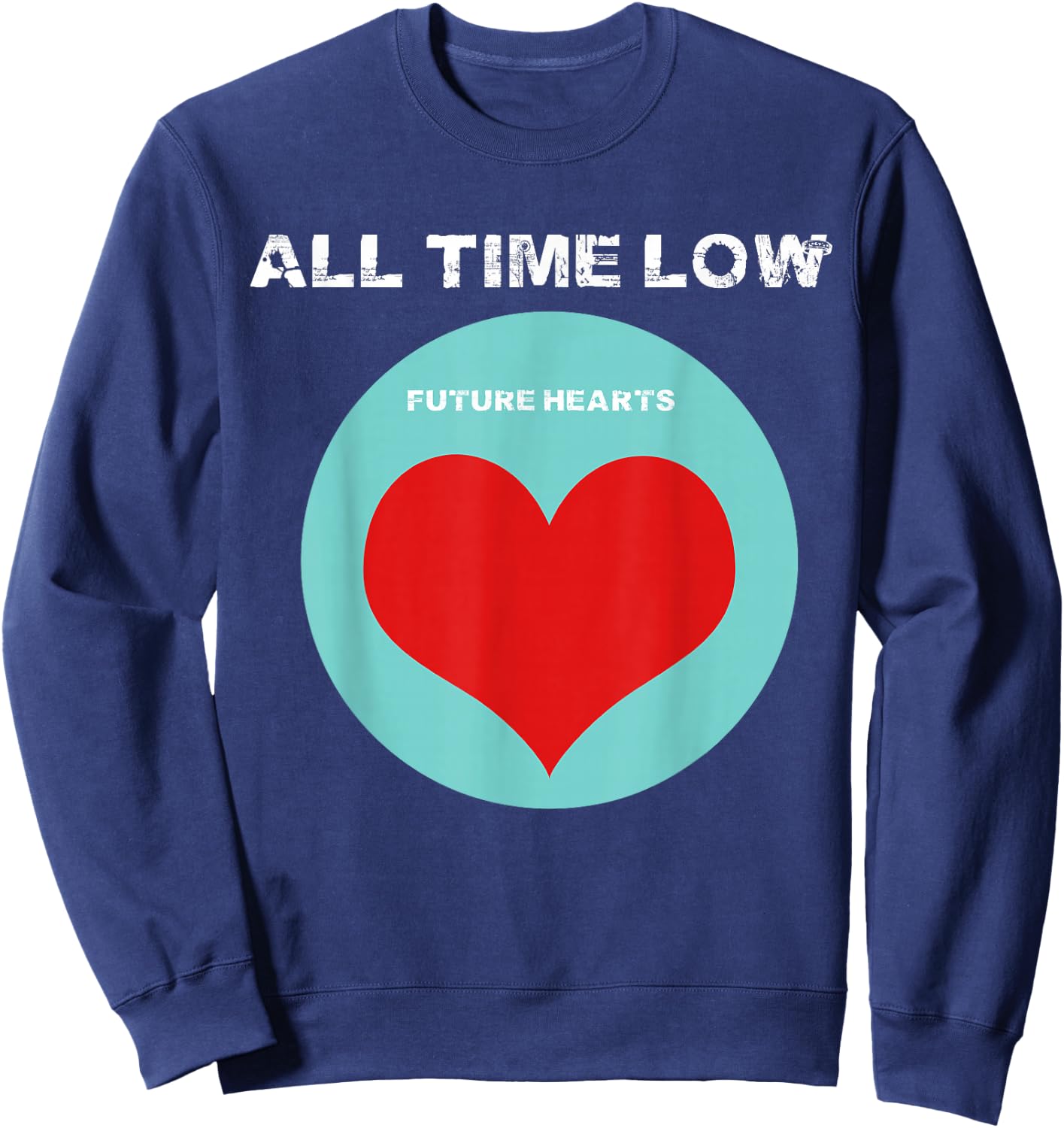 All Time Low Future Hearts Sweatshirt - Sweatshirt | Navy