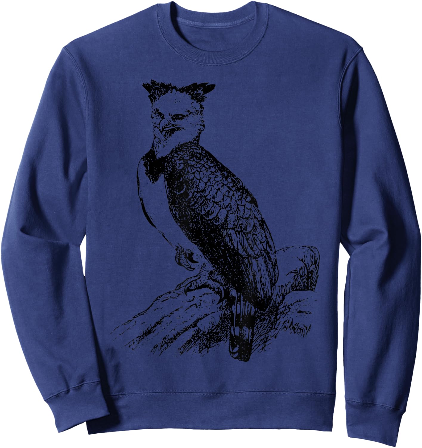Harpy Eagle Shirt Harpy Eagle Bird Ornithology Sweatshirt - Sweatshirt | Navy