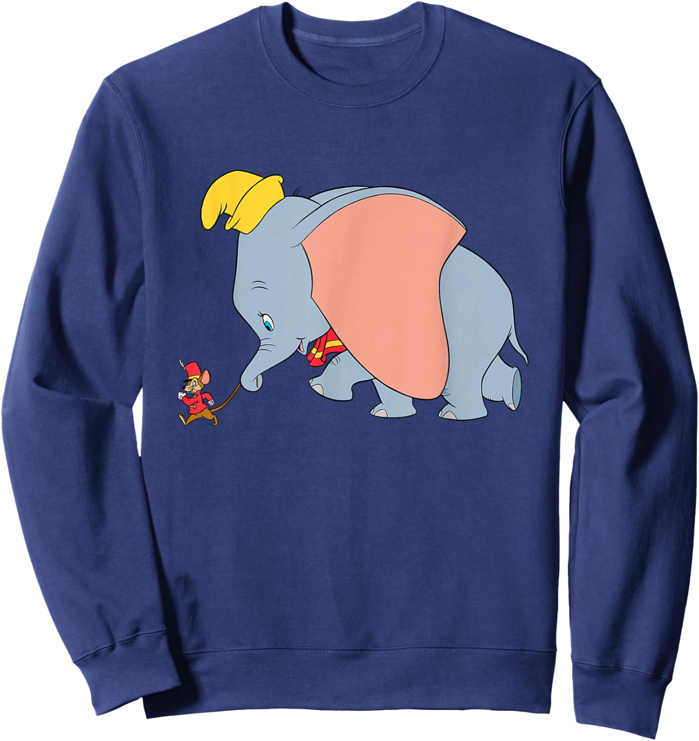Disney Classic Dumbo and Timothy Q. Mouse Walking Sweatshirt - Sweatshirt | Navy