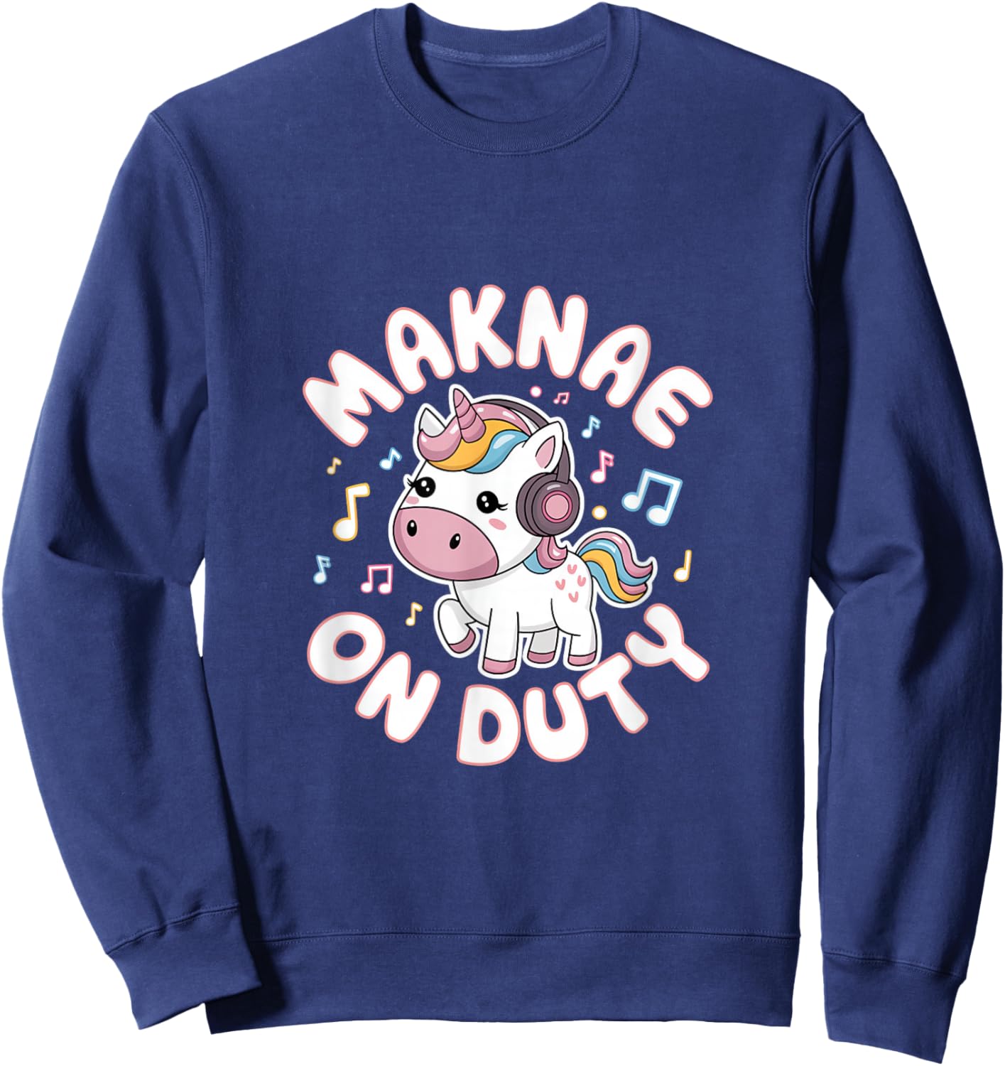 K-Pop Kawaii Korea Anime Maknae Sweatshirt - Sweatshirt | Navy