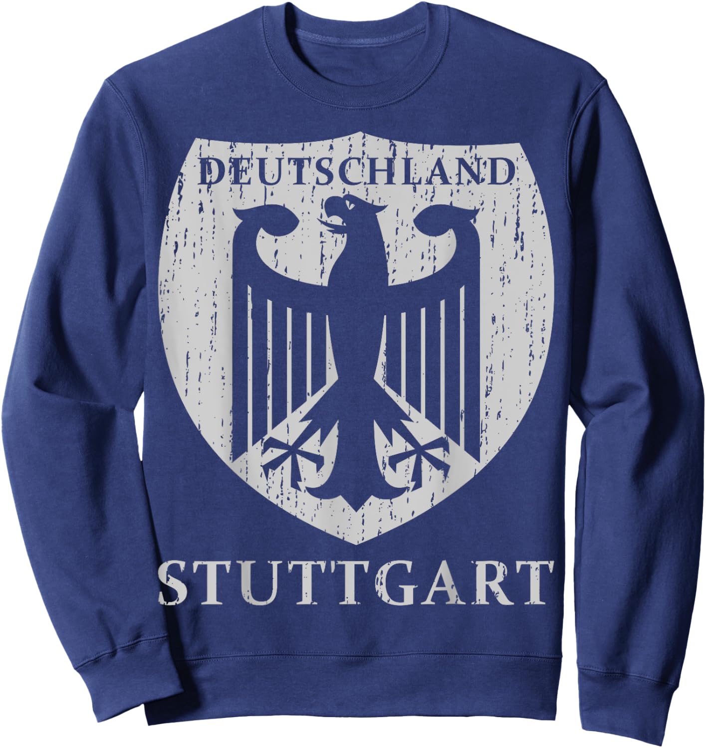 Germany Deutschland Stuttgart Sweatshirt - Sweatshirt | Navy