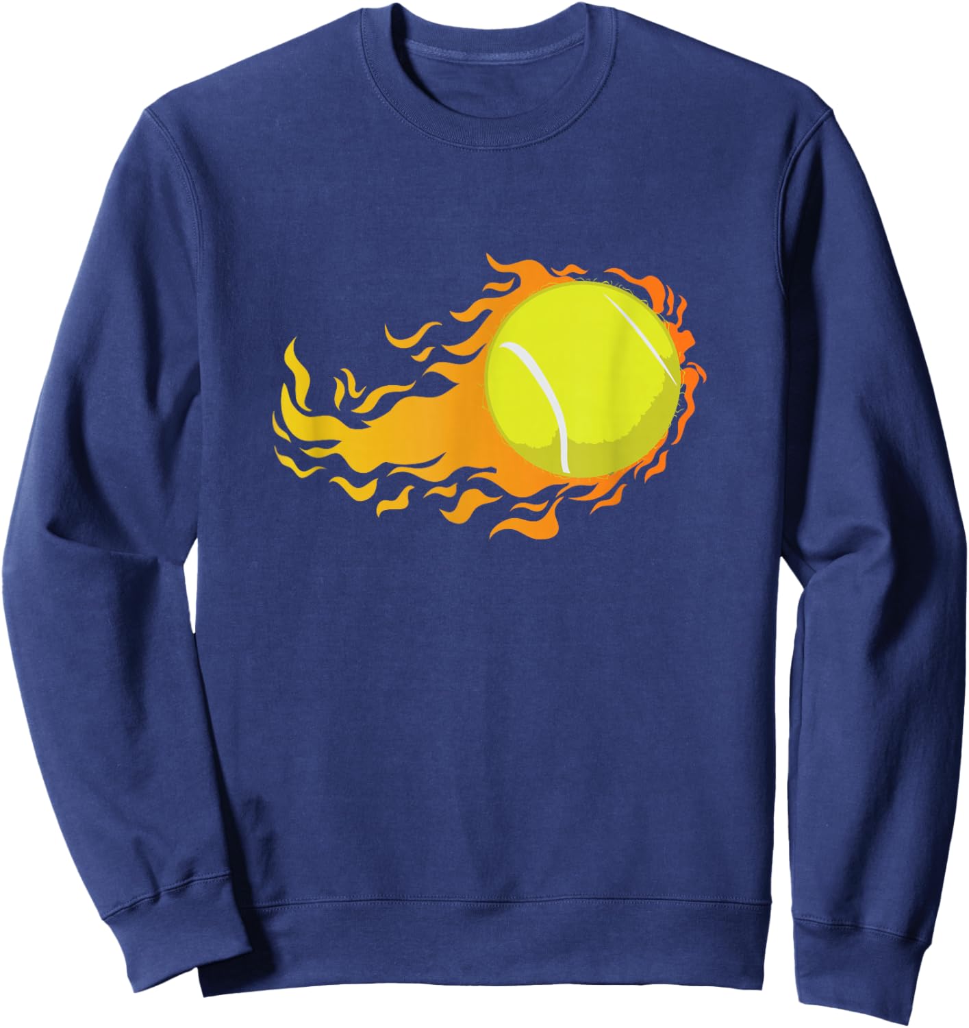 Tennis Ball Burns Like a Butterball Sweatshirt - Sweatshirt | Navy