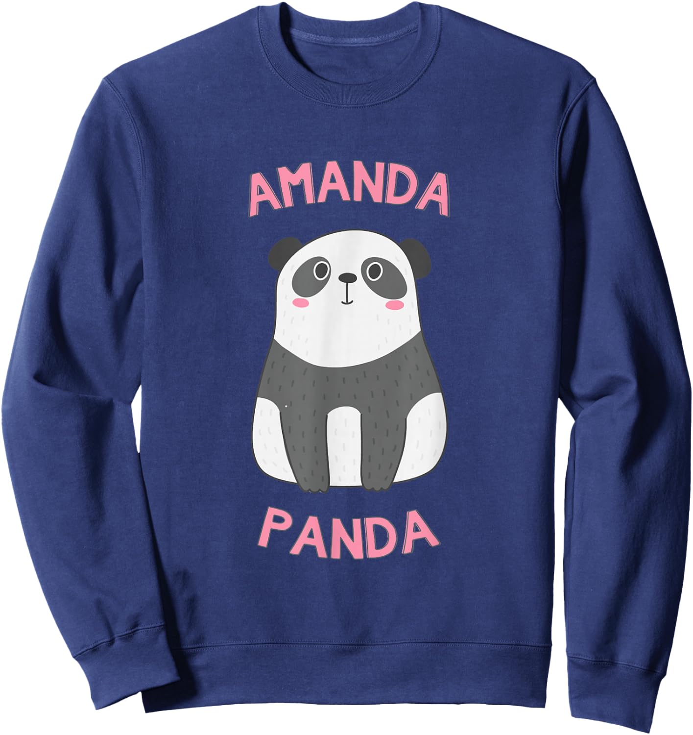 Amanda Panda Bear Sweatshirt - Sweatshirt | Navy