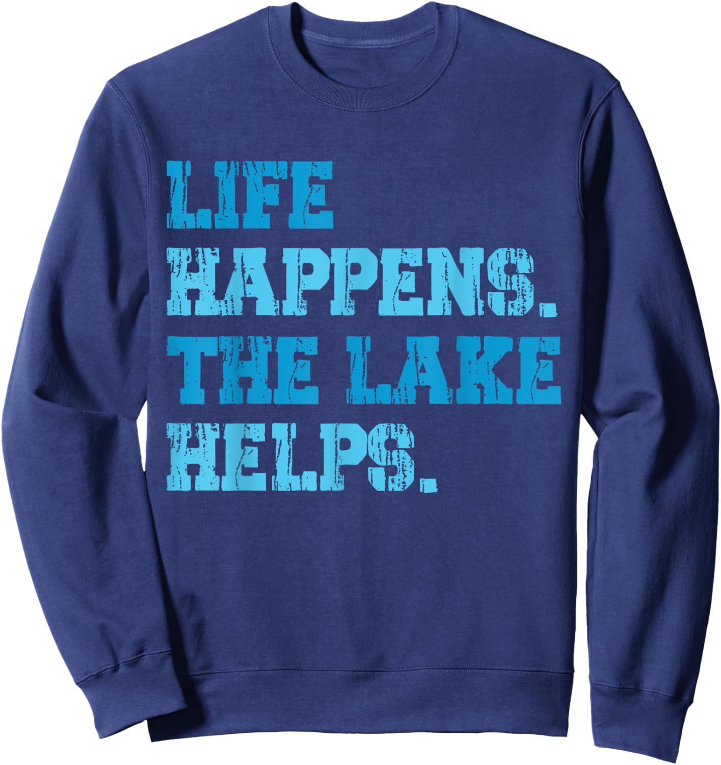 Lake Days Sweatshirt - Sweatshirt | Navy