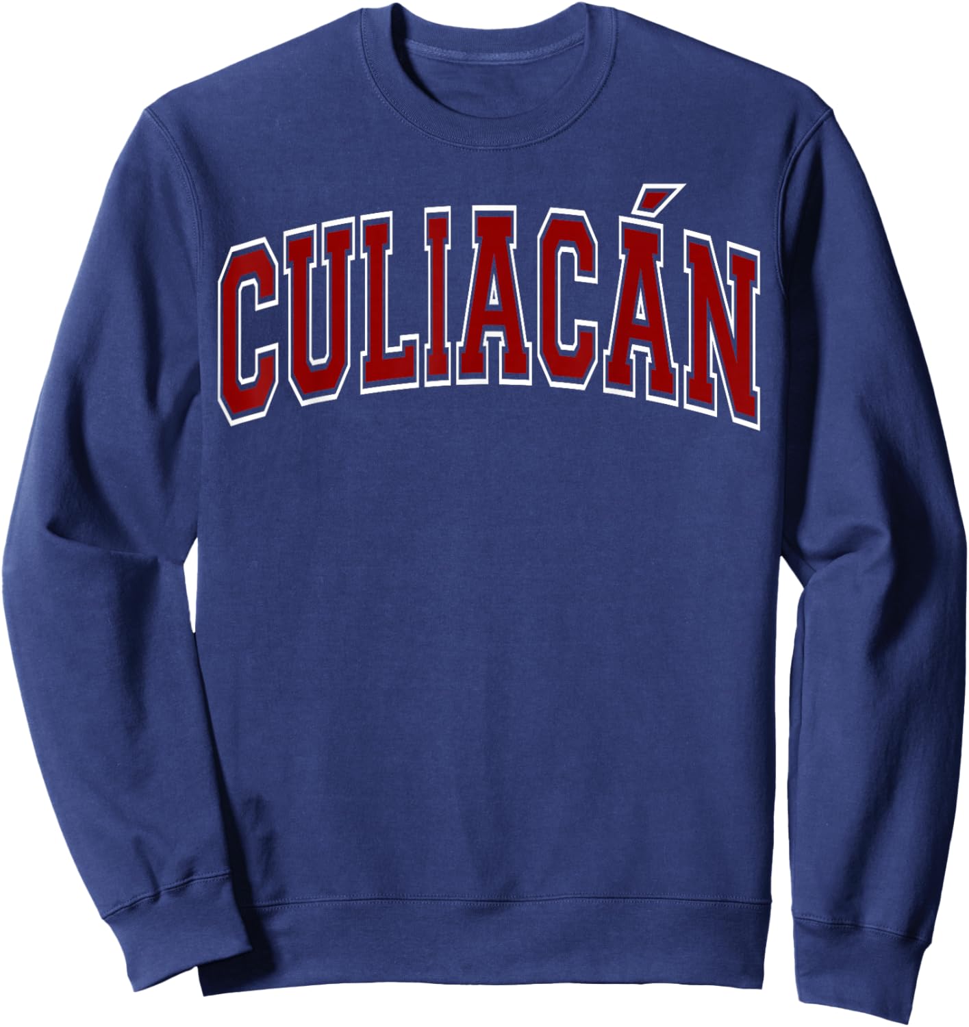 Everyday Varsity Style Culiacan Sweatshirt - Sweatshirt | Navy