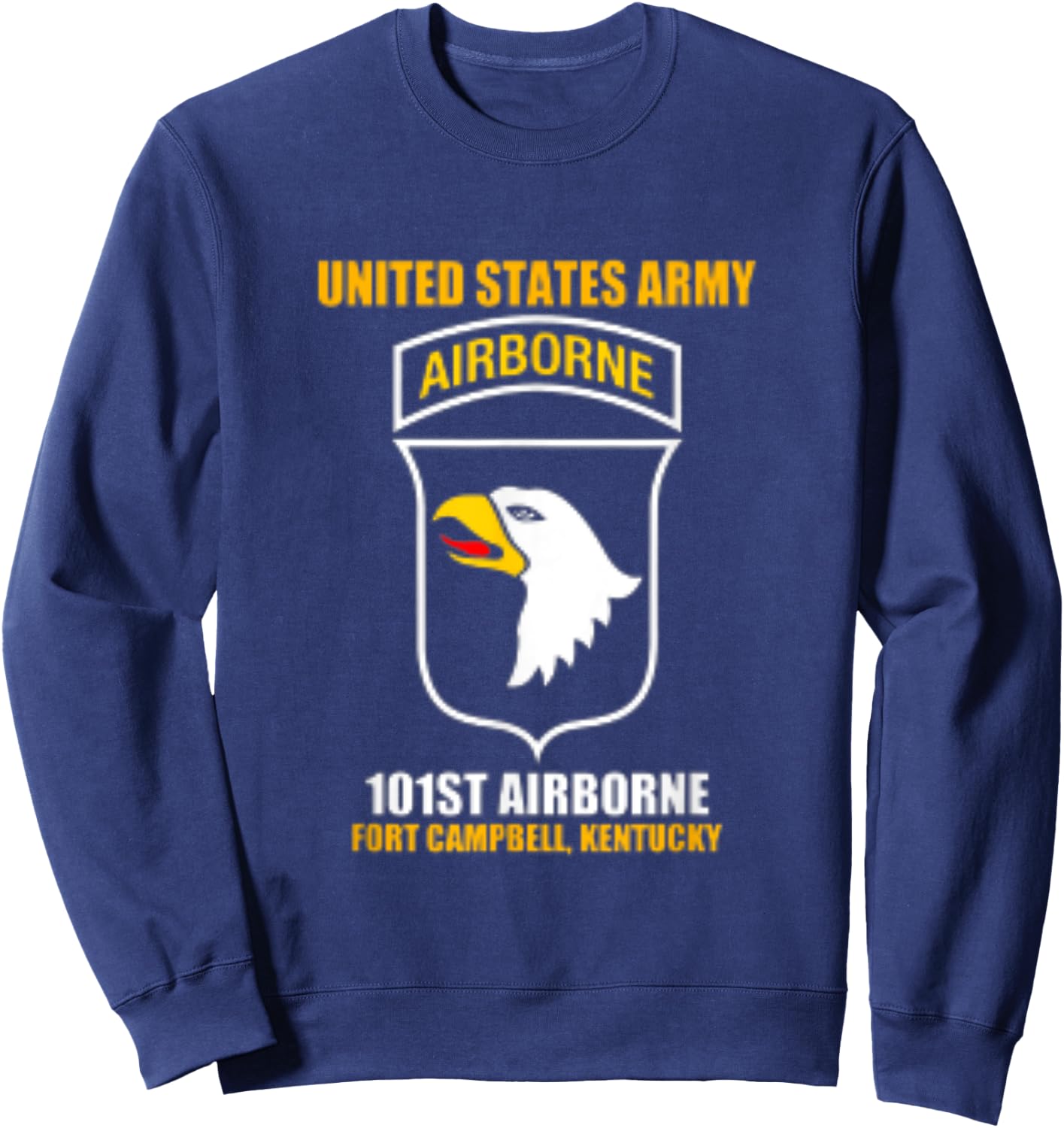 United States Army Airborne 101st Fort Campbell Sweatshirt - Sweatshirt | Navy