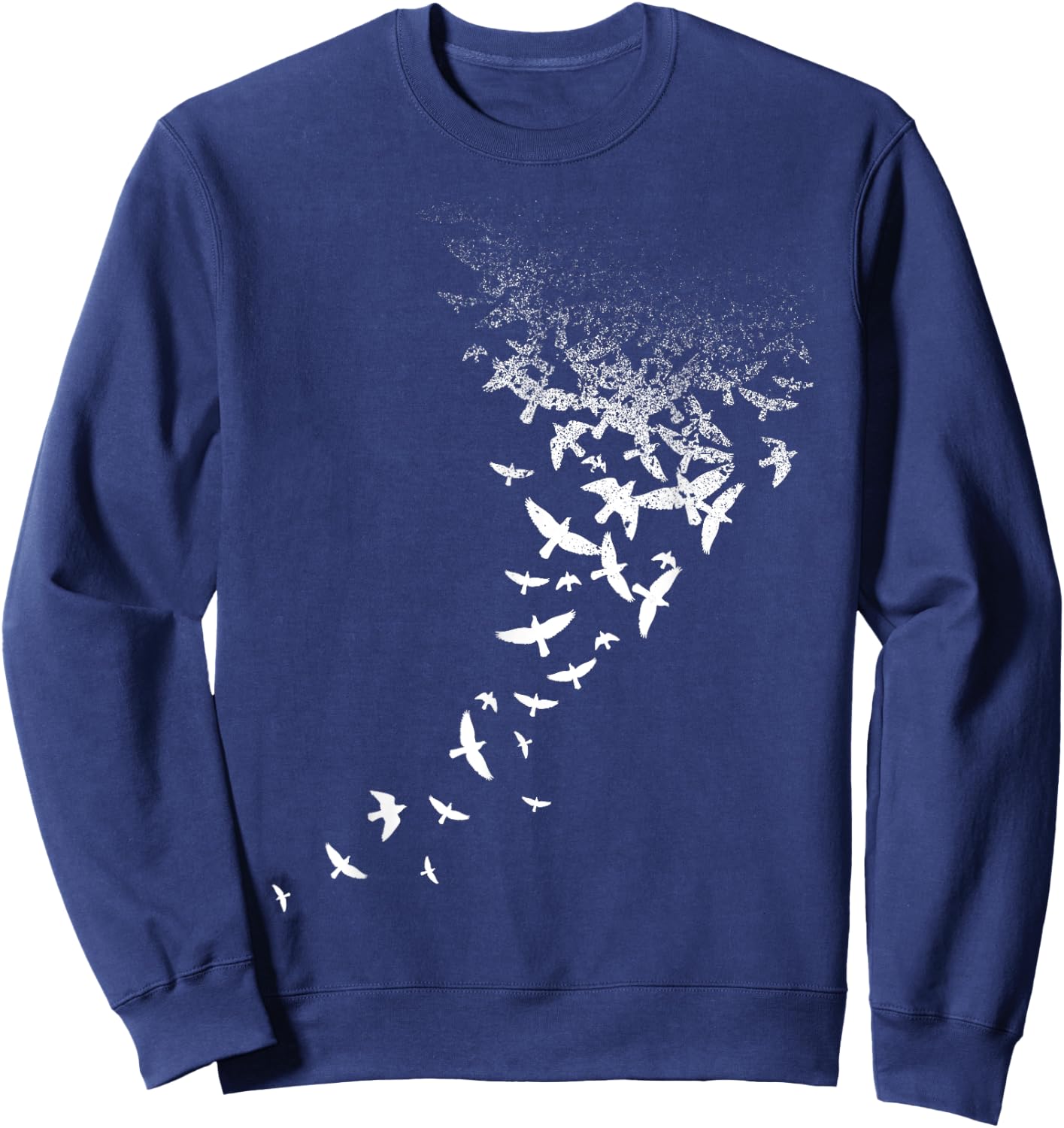 Birds graphic design Sweatshirt - Sweatshirt | Navy
