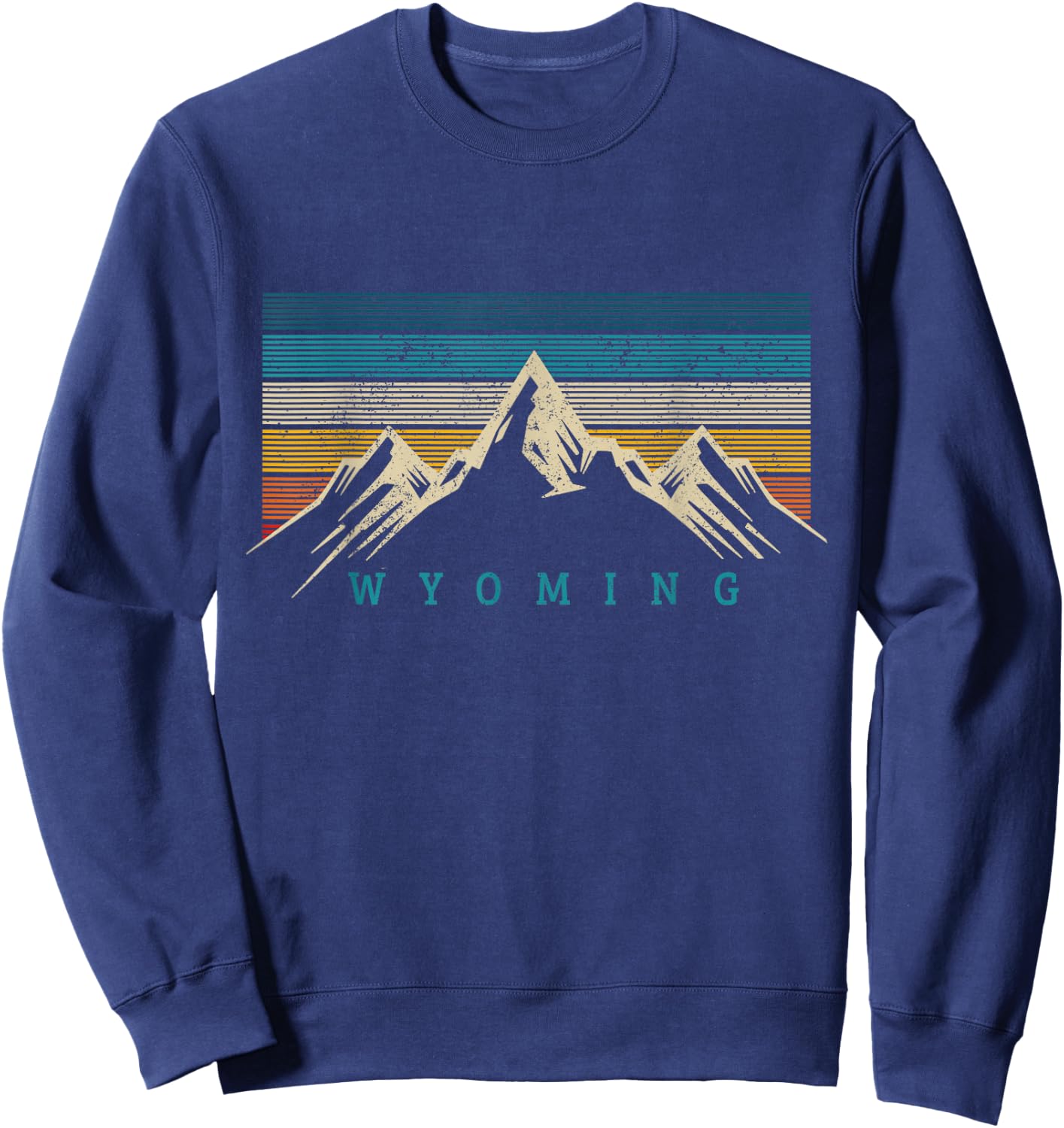Wyoming Vintage Black Wyoming Sweatshirt - Sweatshirt | Navy