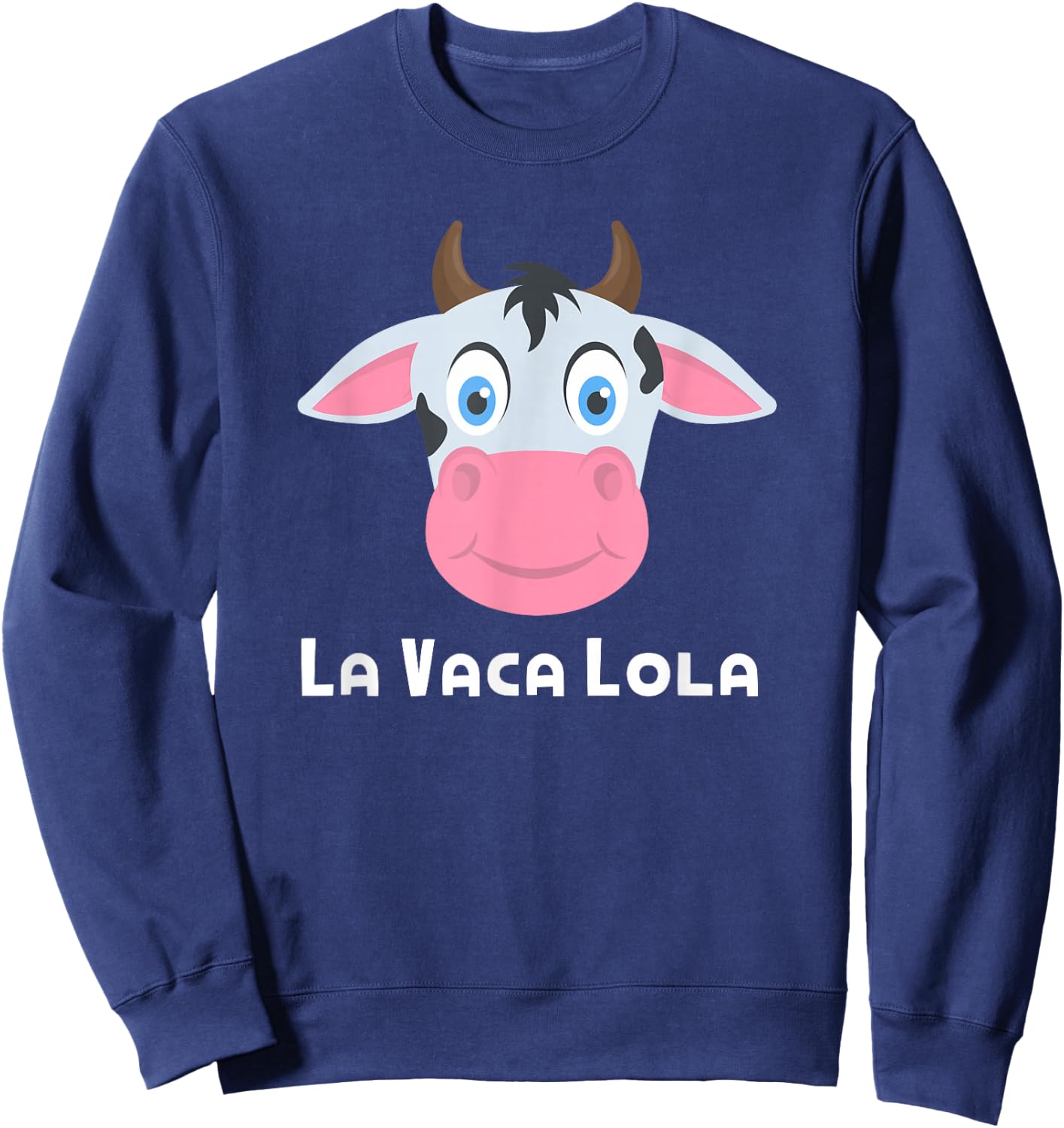 La Vaca Lola Sweatshirt - Sweatshirt | Navy