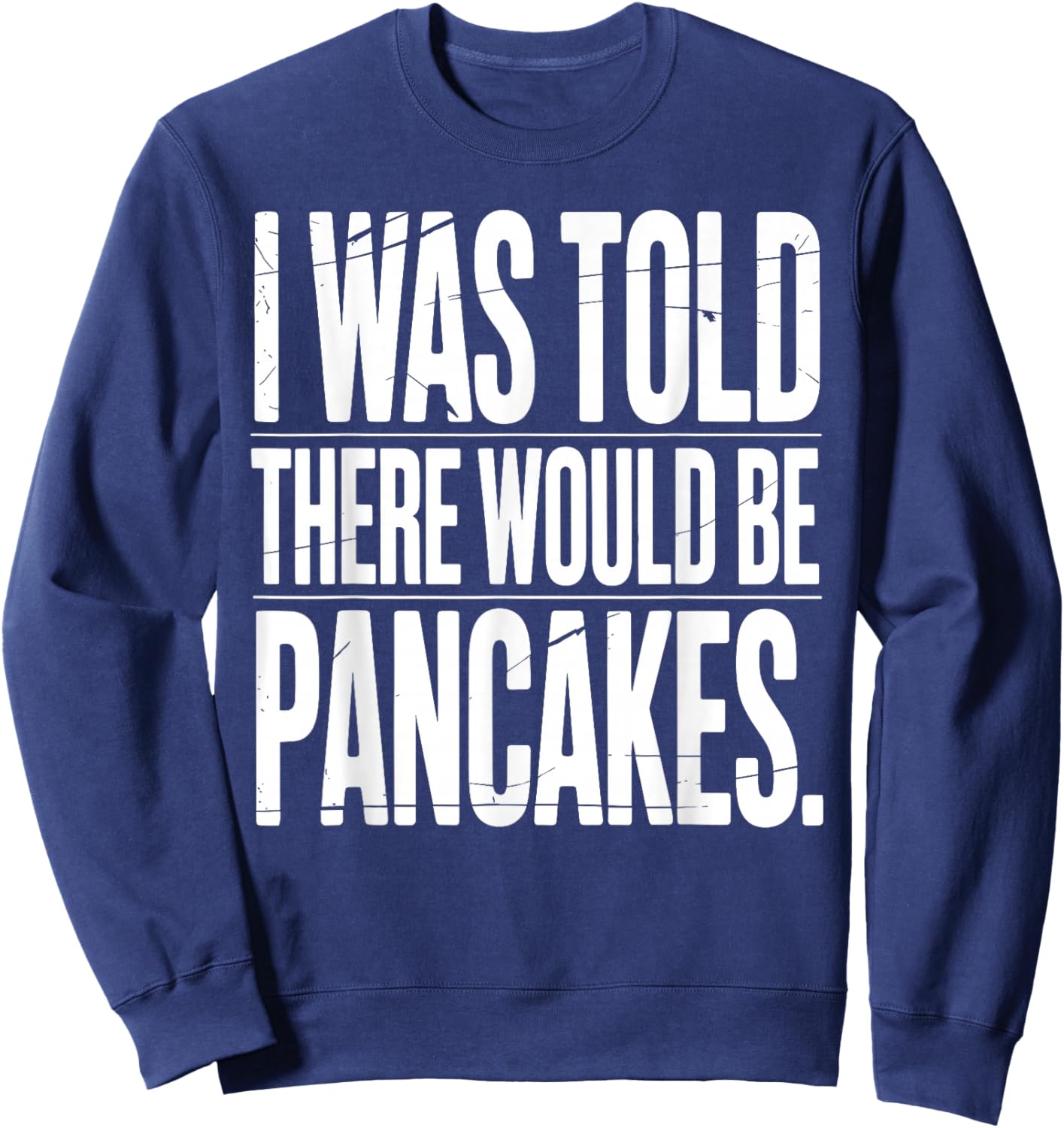 Funny Pancake Art Women Pancake Maker Pancake Lovers Sweatshirt - Sweatshirt | Navy