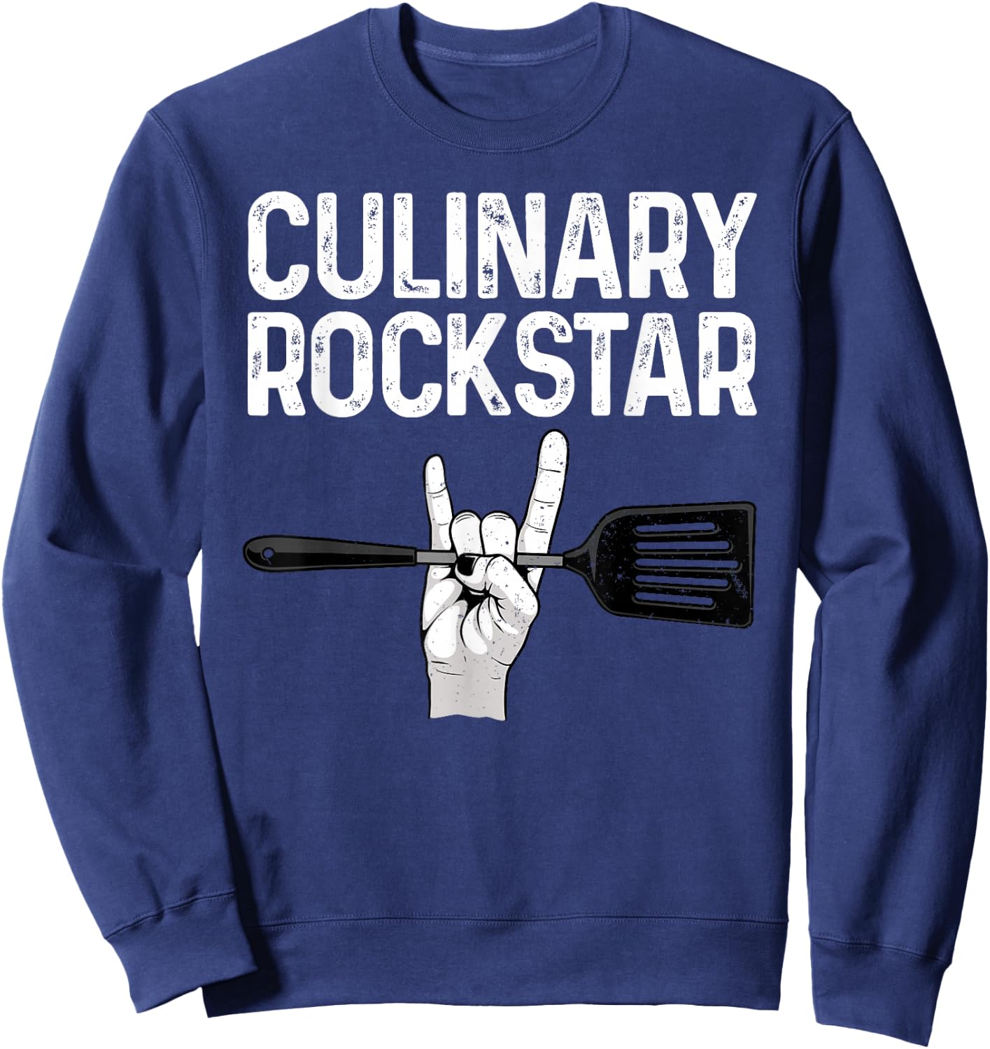 Funny Chef Novelty Women Kitchen Cook Culinary Chef Sweatshirt - Sweatshirt | Navy