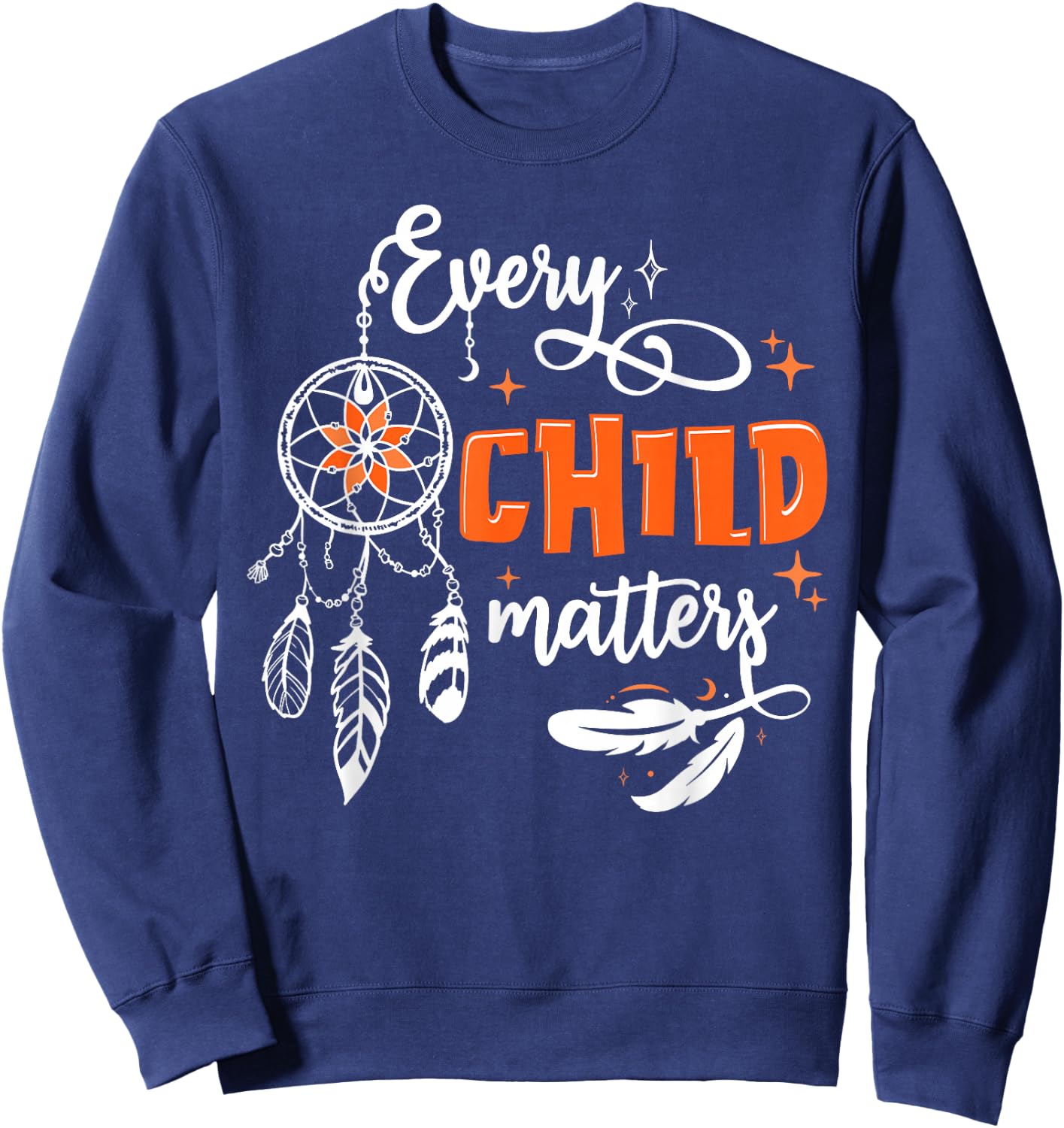 Every Orange Day Child Kindness Matters 2024 Sweatshirt - Sweatshirt | Navy