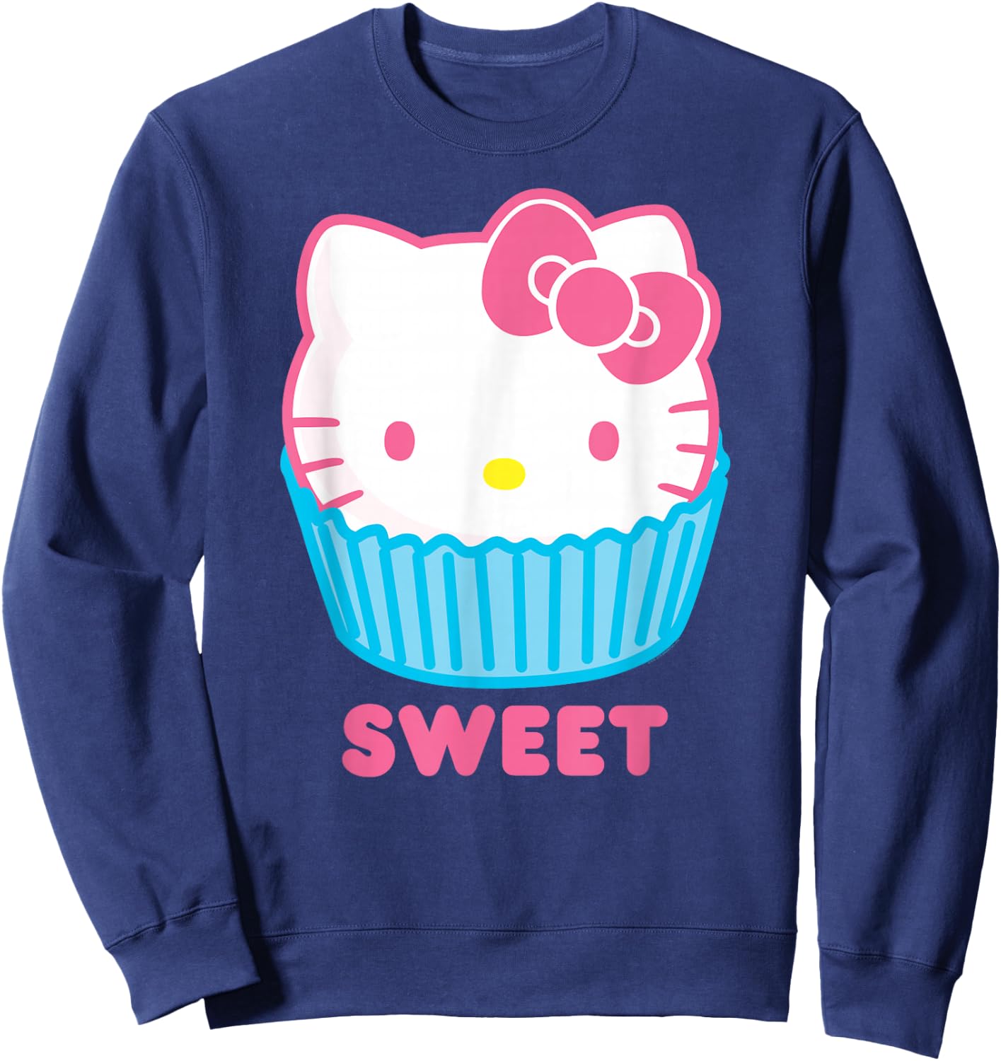 Hello Kitty Sweet Cupcake Sweatshirt - Sweatshirt | Navy