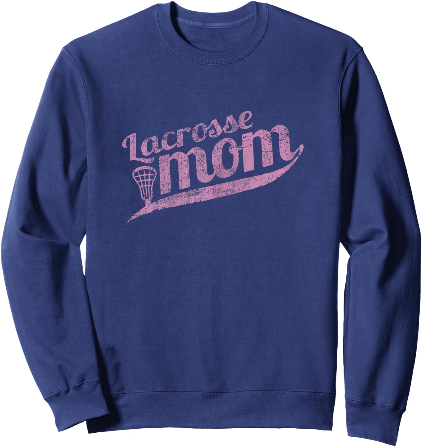 Lacrosse MOM - Proud Lax Mother Sweatshirt - Sweatshirt | Navy