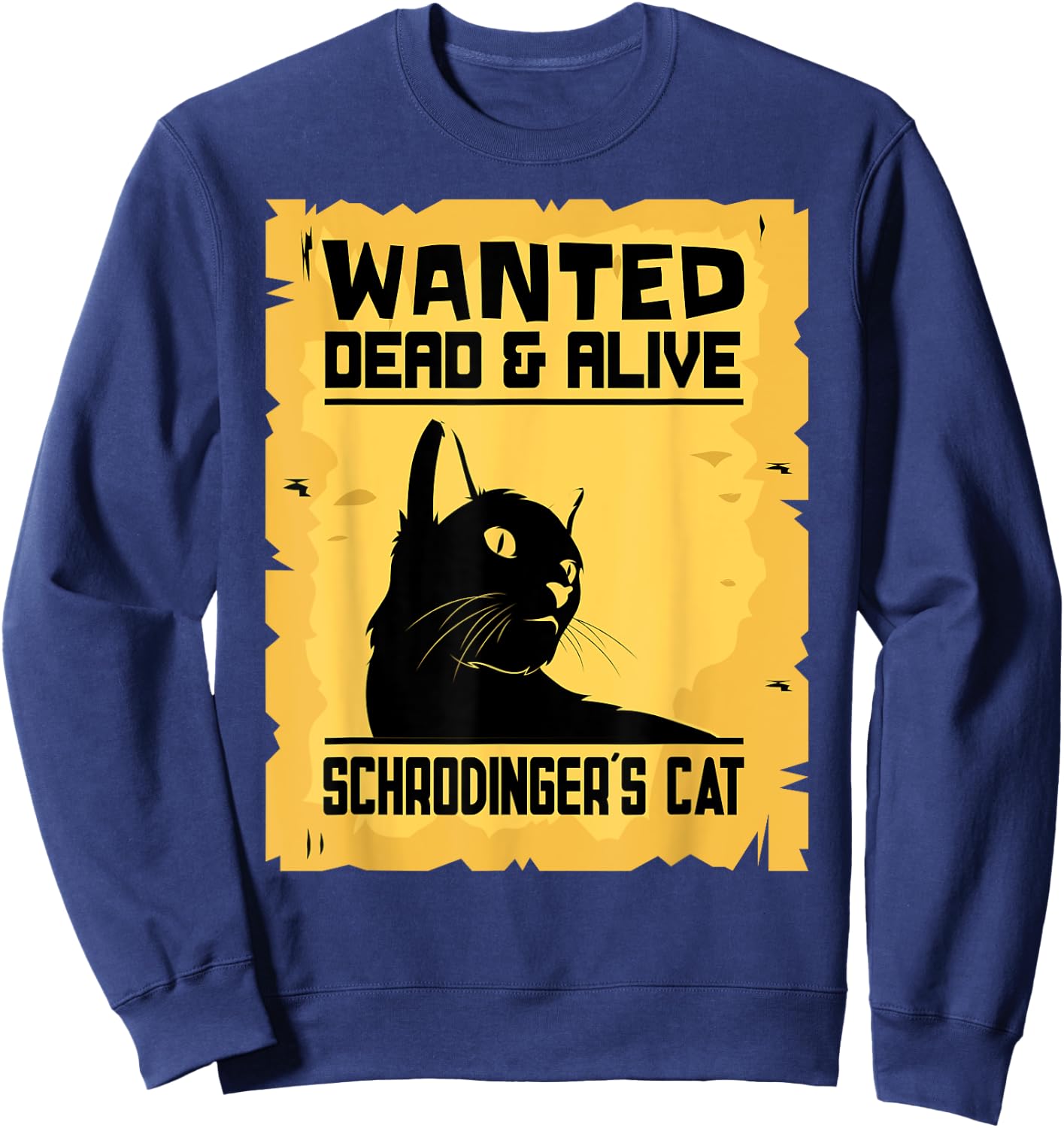 Physicist - Funny Physics Student Schrodingers Cat Women Sweatshirt - Sweatshirt | Navy