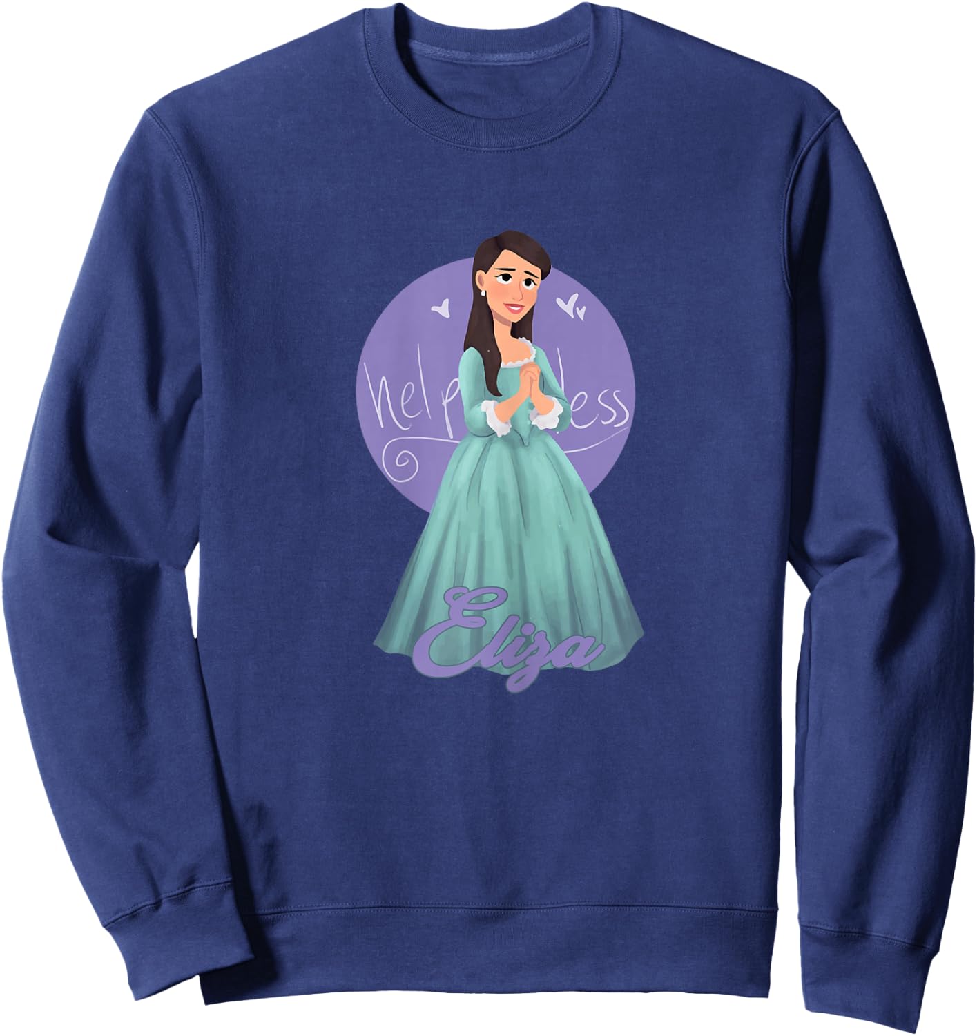 Eliza Schuyler Helpless Sweatshirt - Sweatshirt | Navy