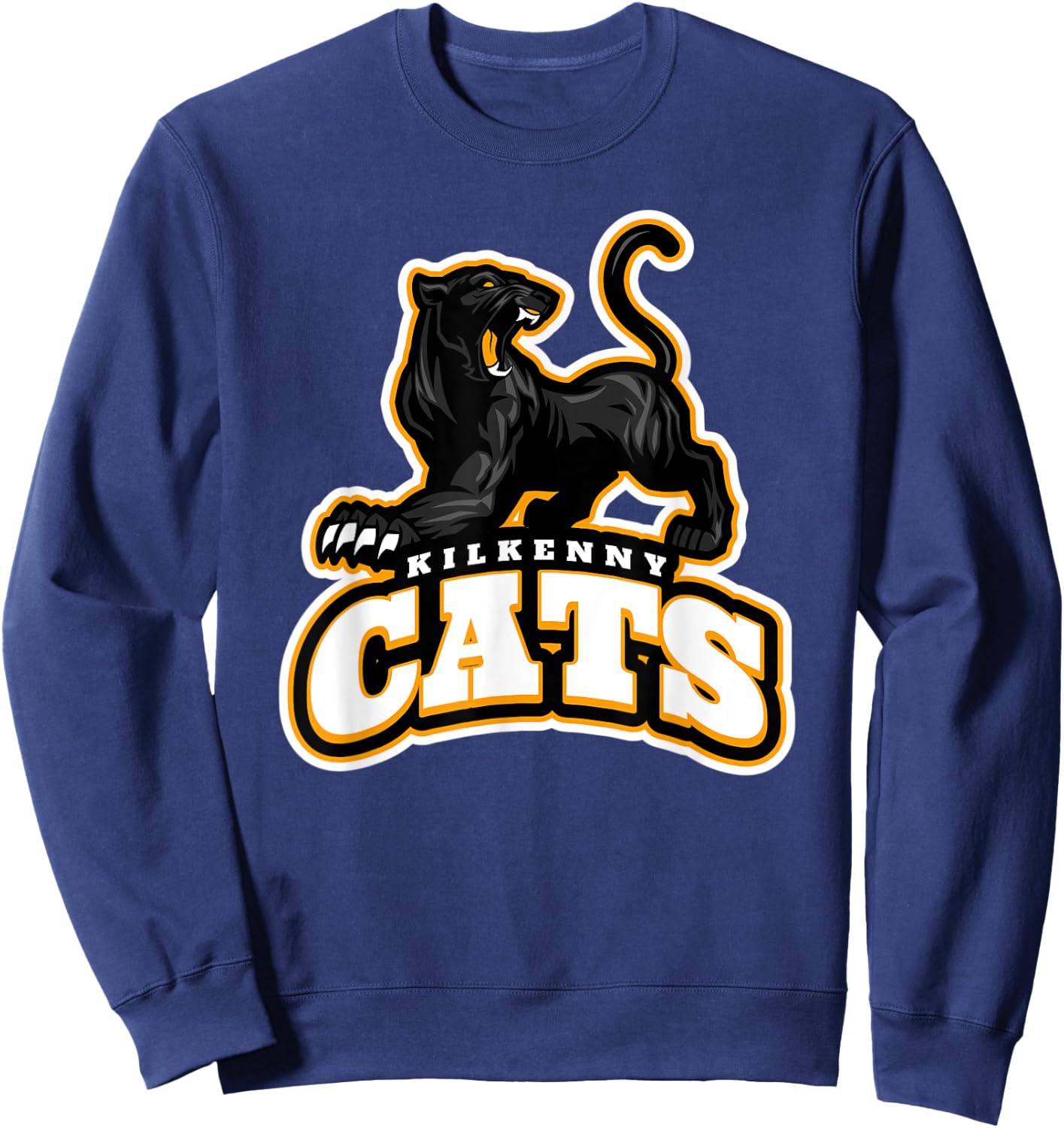 Kilkenny Cats Hurling Camogie Sweatshirt - Sweatshirt | Navy