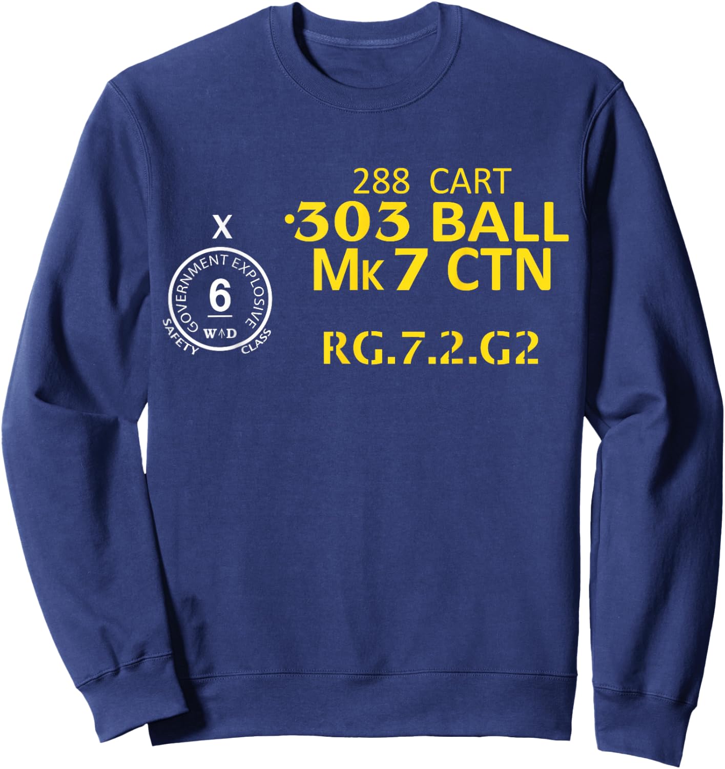 British Army 303 Ammo Crate Shirt Sweatshirt - Sweatshirt | Navy